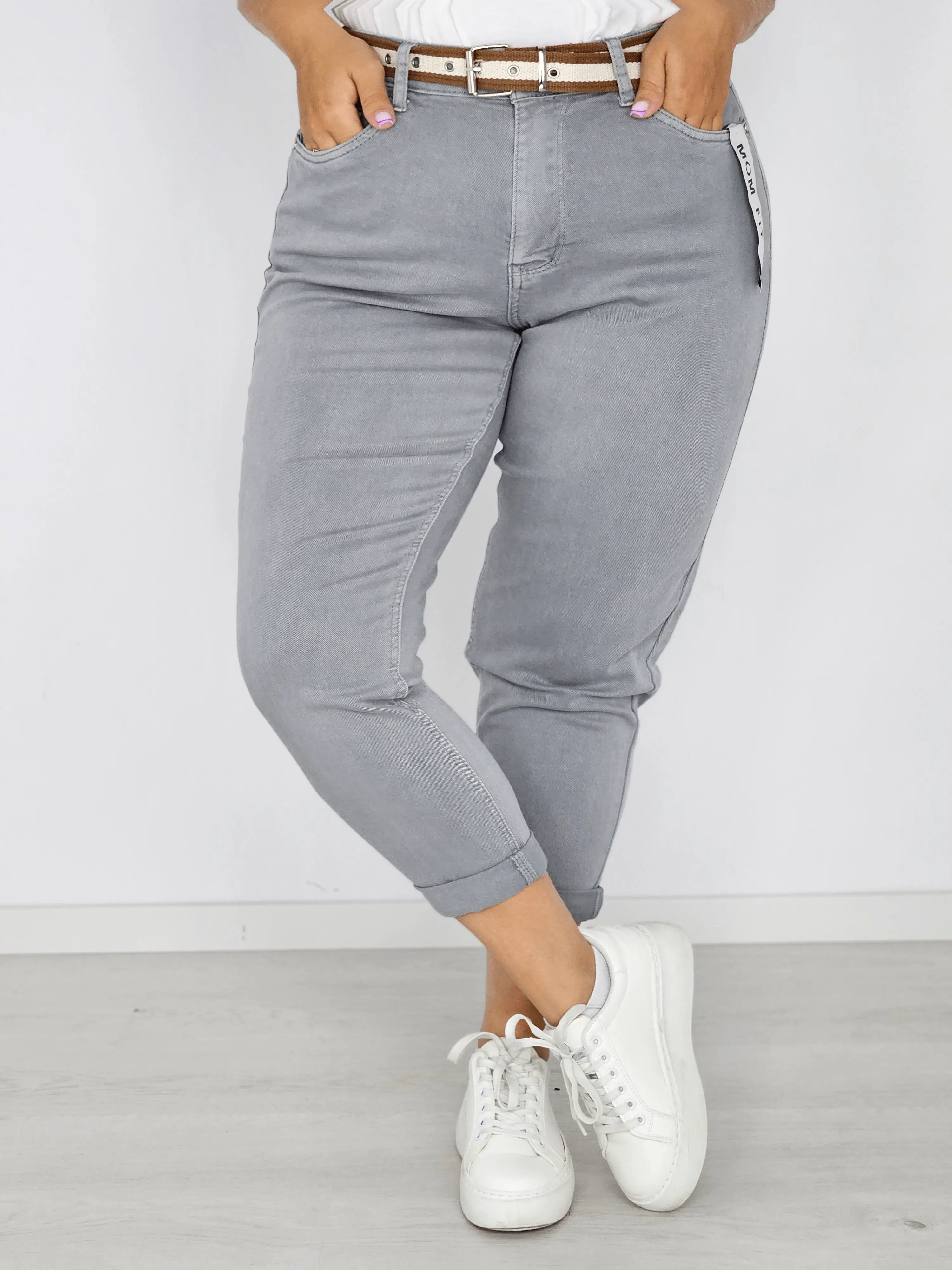 Spodnie typu mom fit Stylowa XL