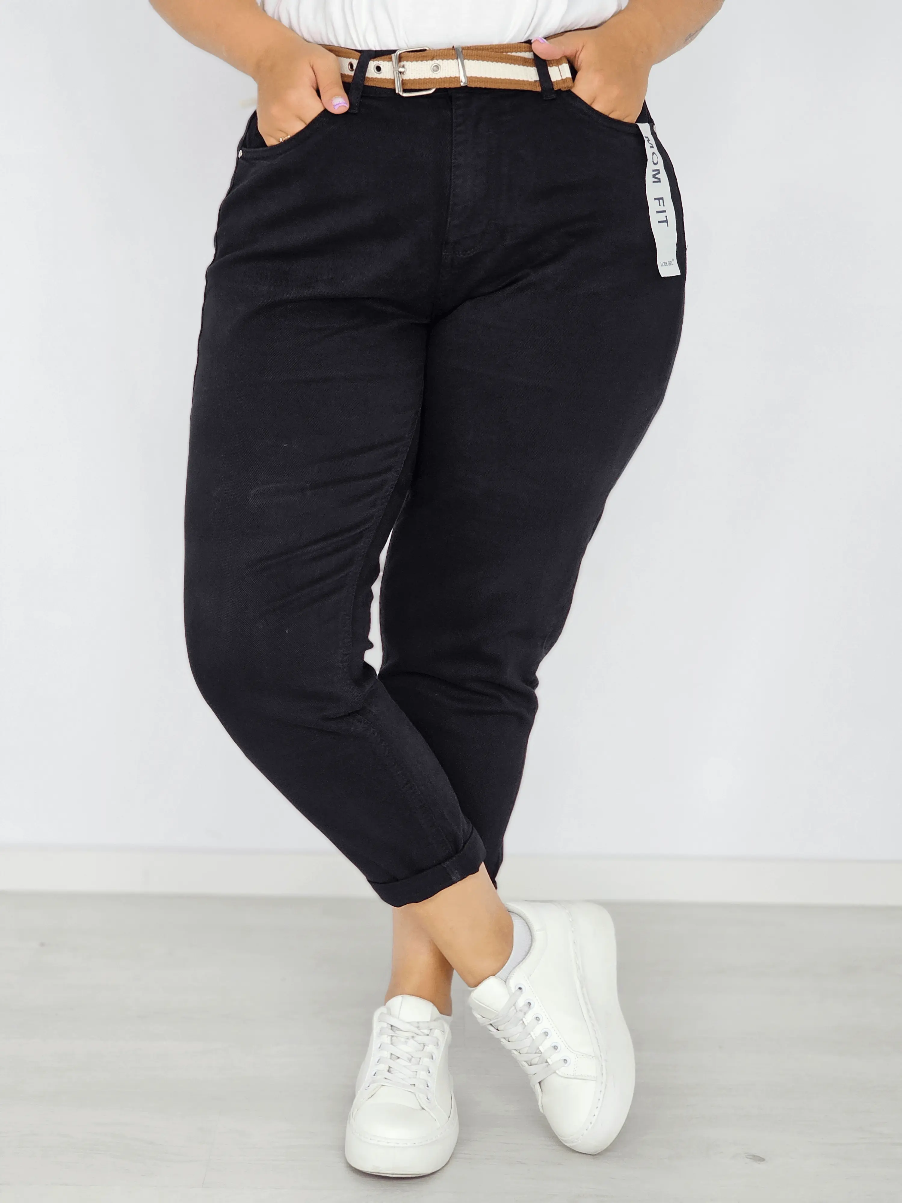 Spodnie typu slim fit Stylowa XL