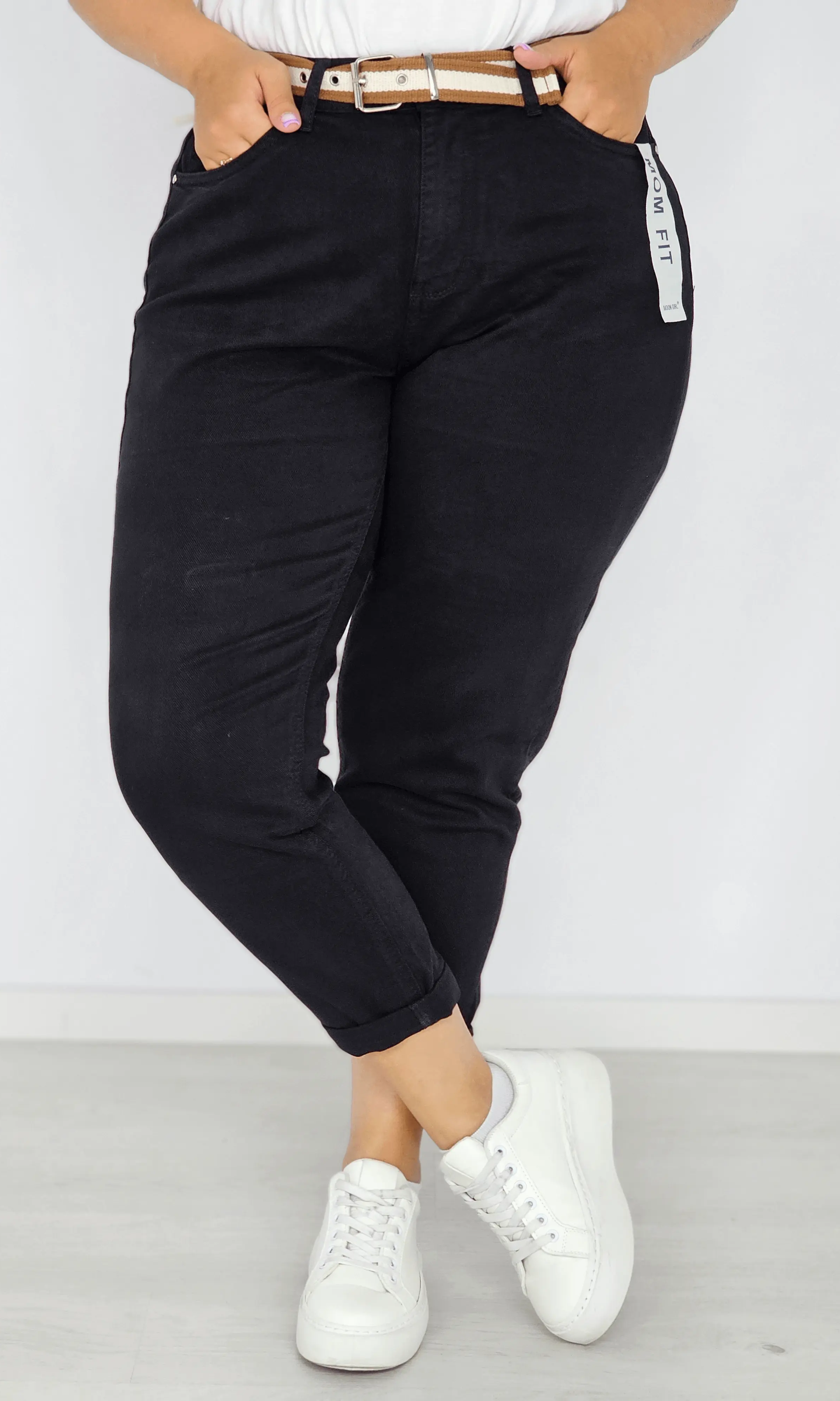 Spodnie typu slim fit Stylowa XL