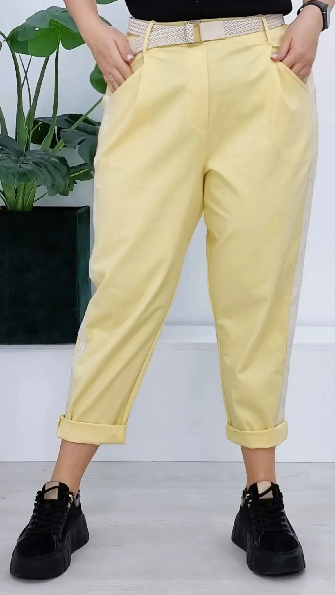 Spodnie z lampasem Stylowa XL