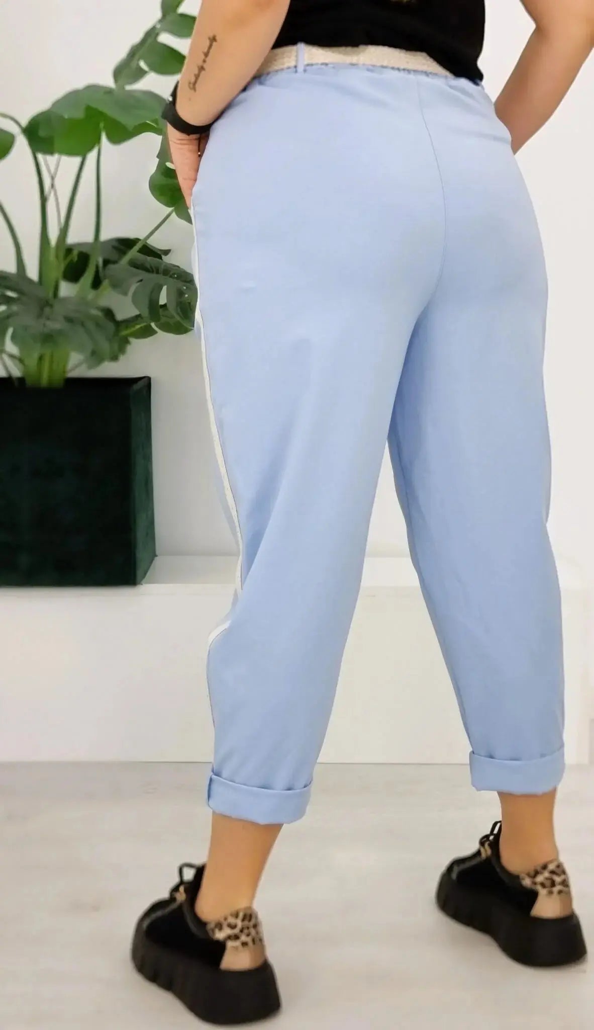 Spodnie z lampasem Stylowa XL