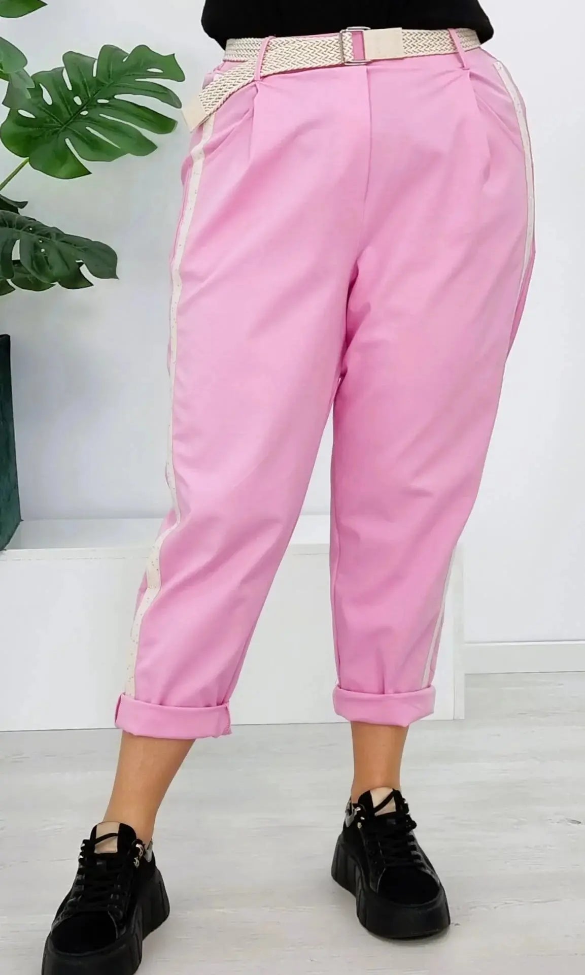 Spodnie z lampasem Stylowa XL