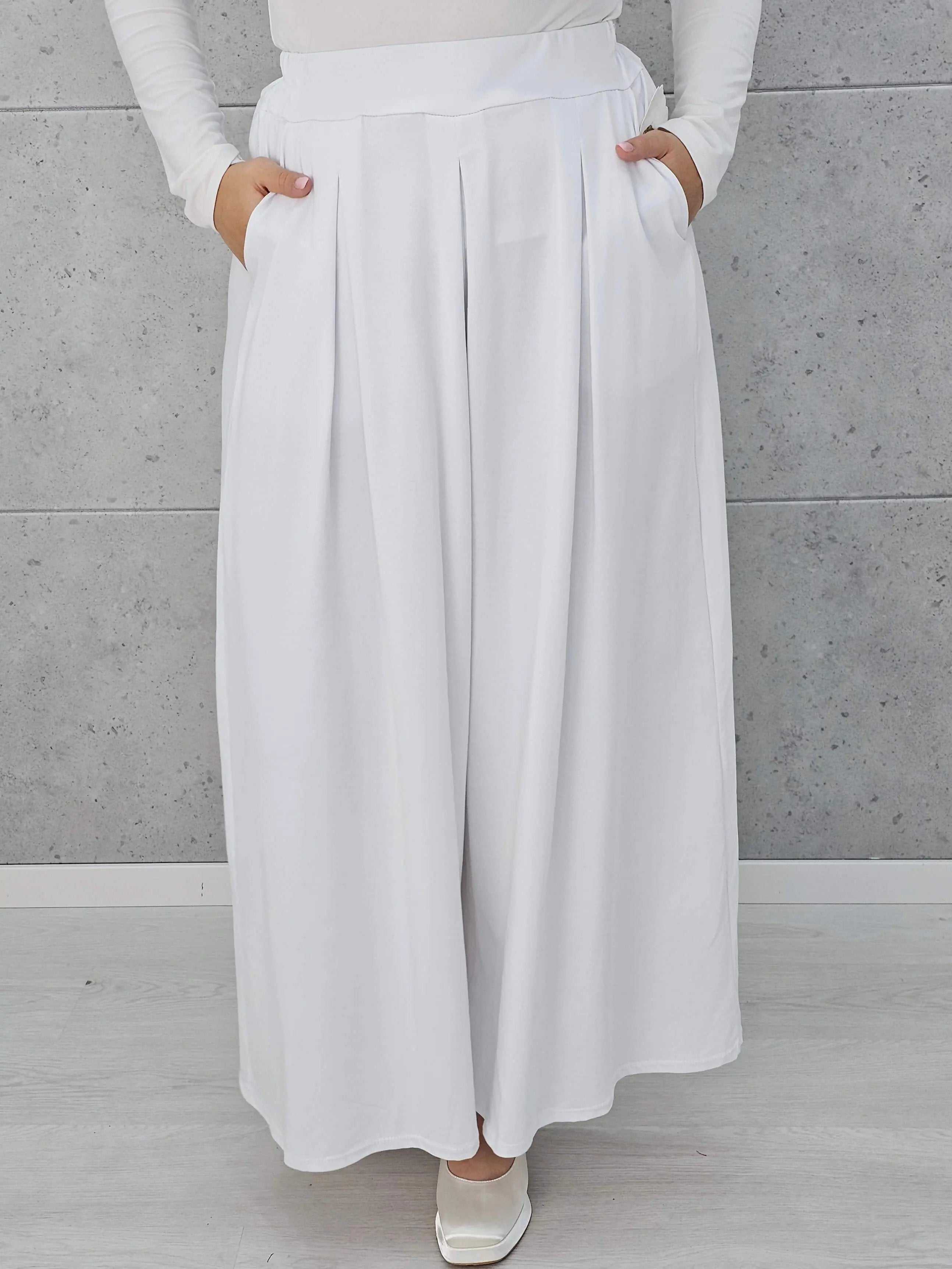 Spodnie z szeroką nogawką Stylowa XL