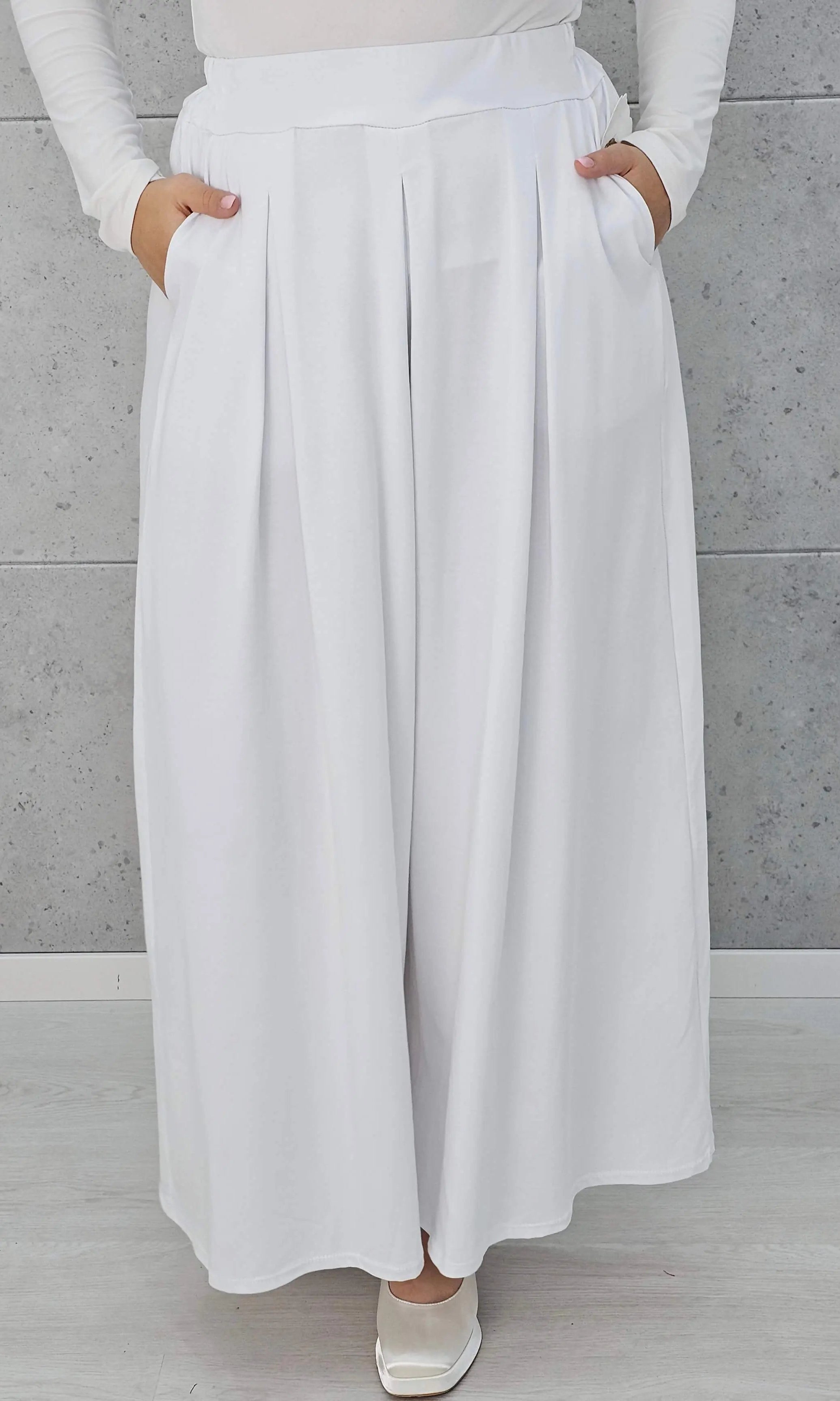 Spodnie z szeroką nogawką Stylowa XL