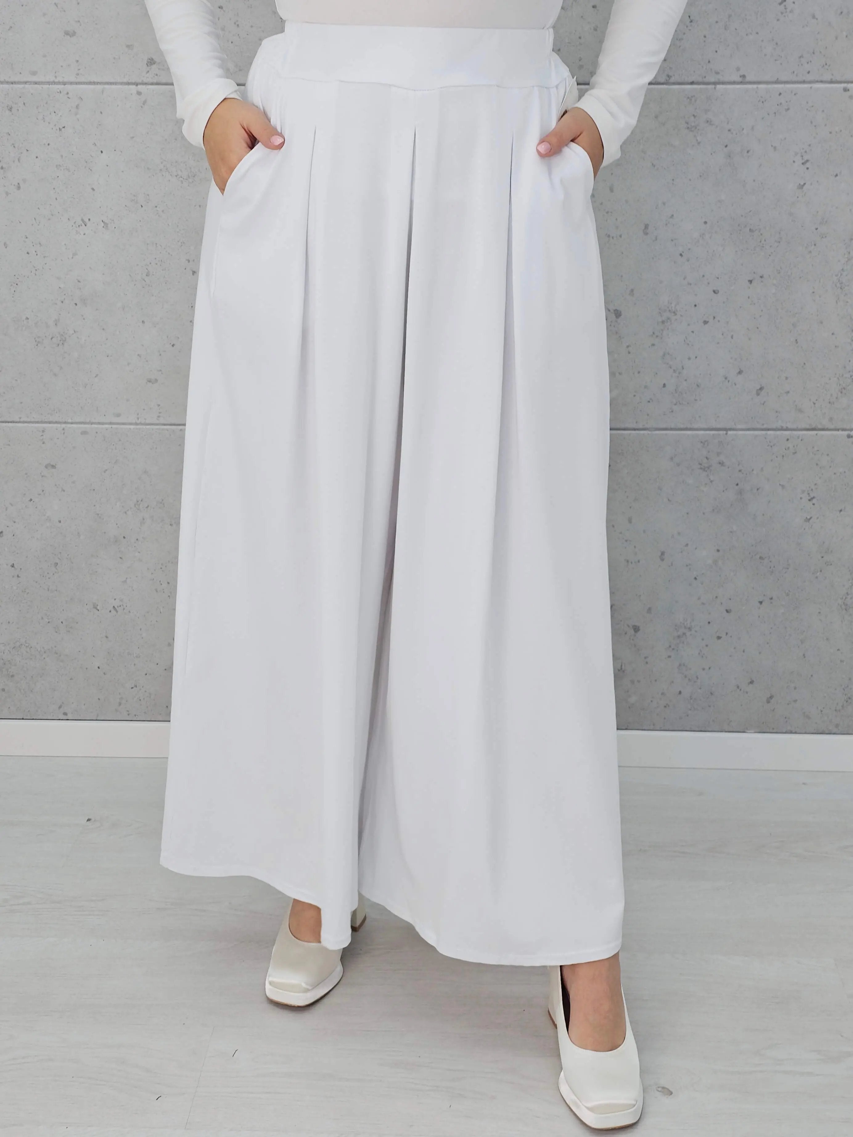 Spodnie z szeroką nogawką Stylowa XL