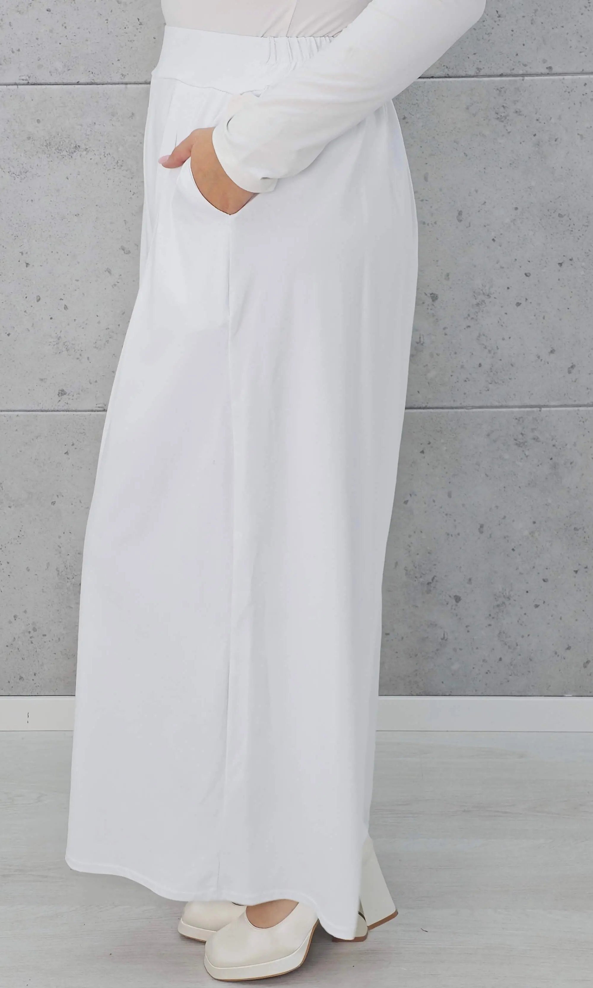 Spodnie z szeroką nogawką Stylowa XL