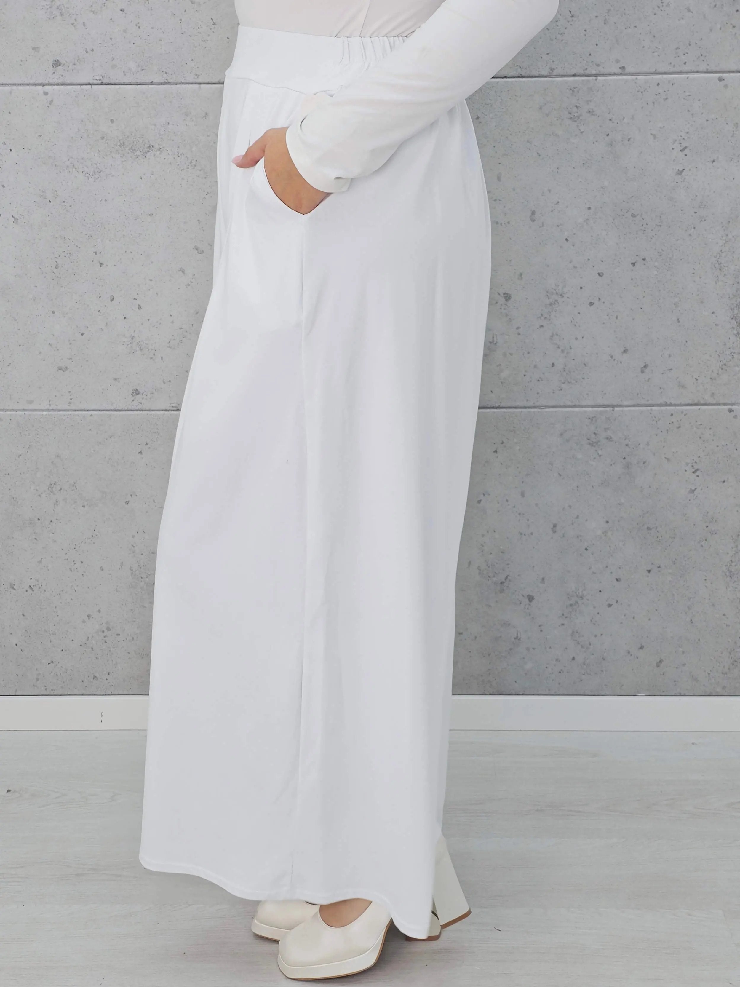 Spodnie z szeroką nogawką Stylowa XL