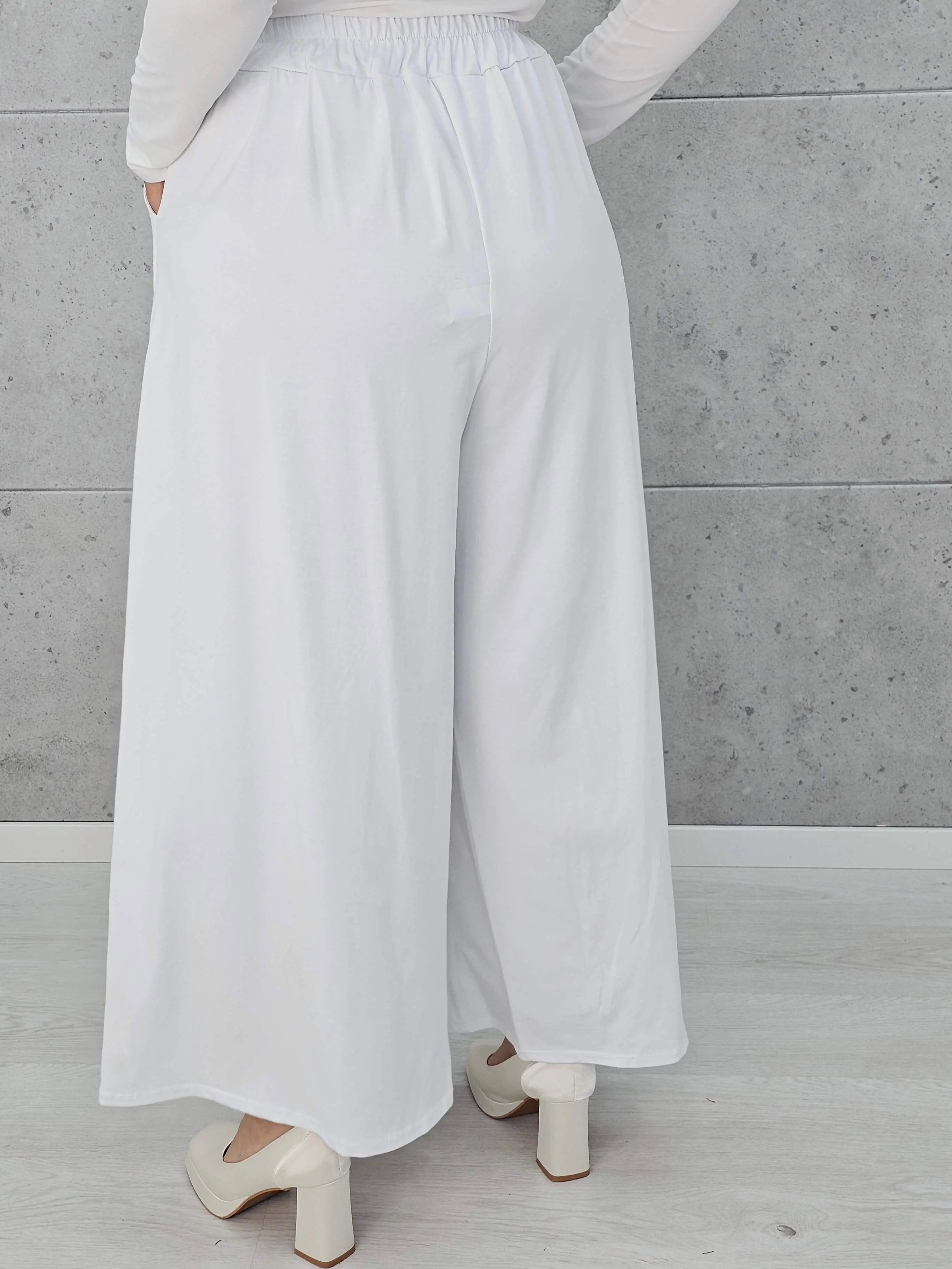 Spodnie z szeroką nogawką Stylowa XL