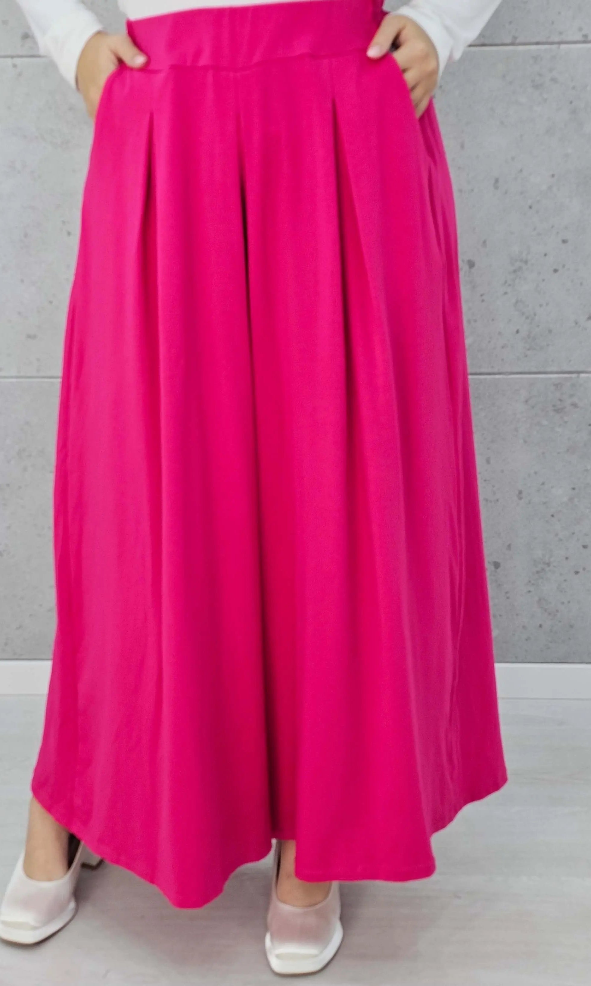 Spodnie z szeroką nogawką Stylowa XL