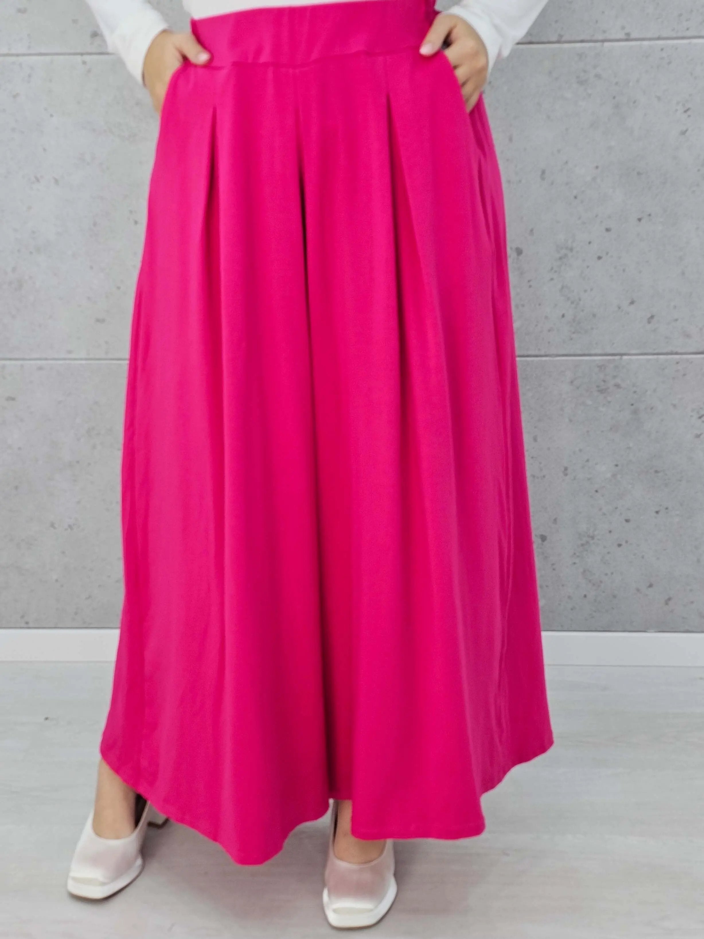 Spodnie z szeroką nogawką Stylowa XL