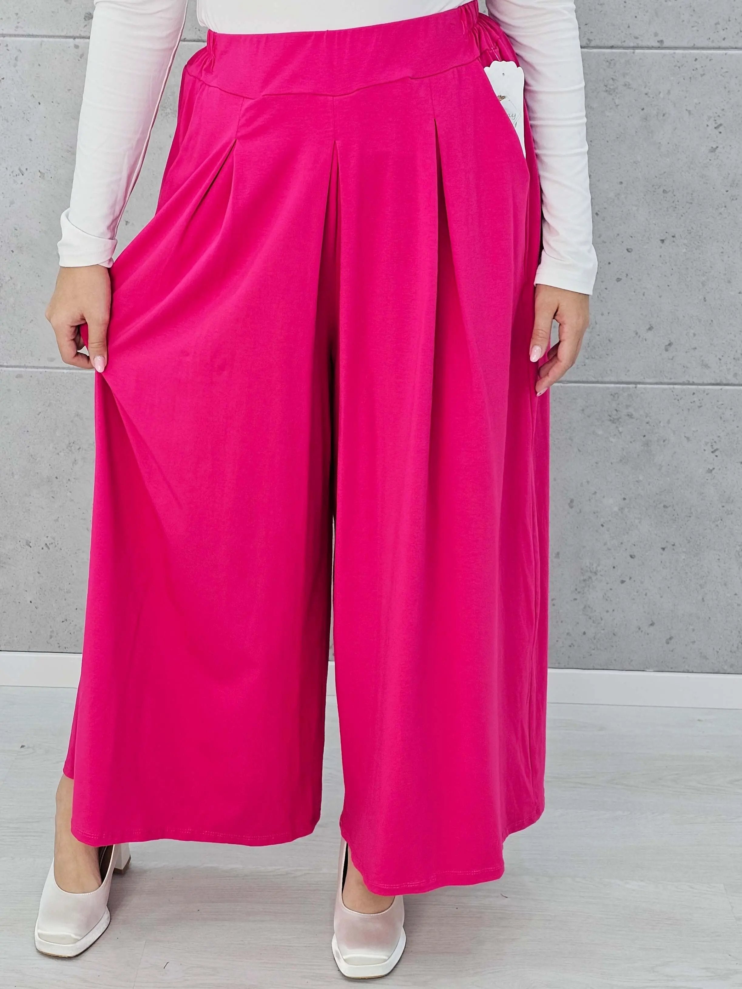 Spodnie z szeroką nogawką Stylowa XL