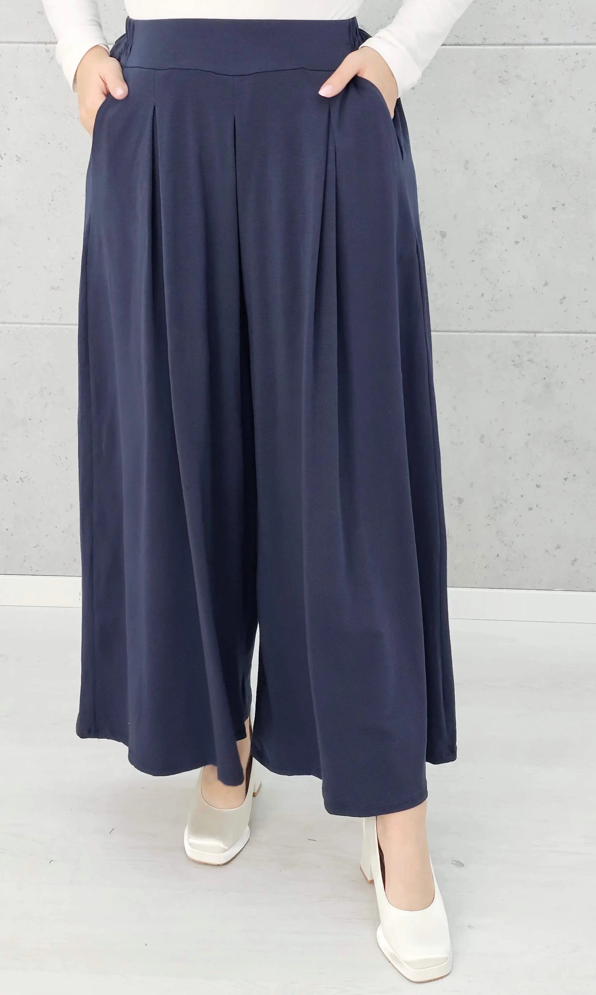 Spodnie z szeroką nogawką Stylowa XL