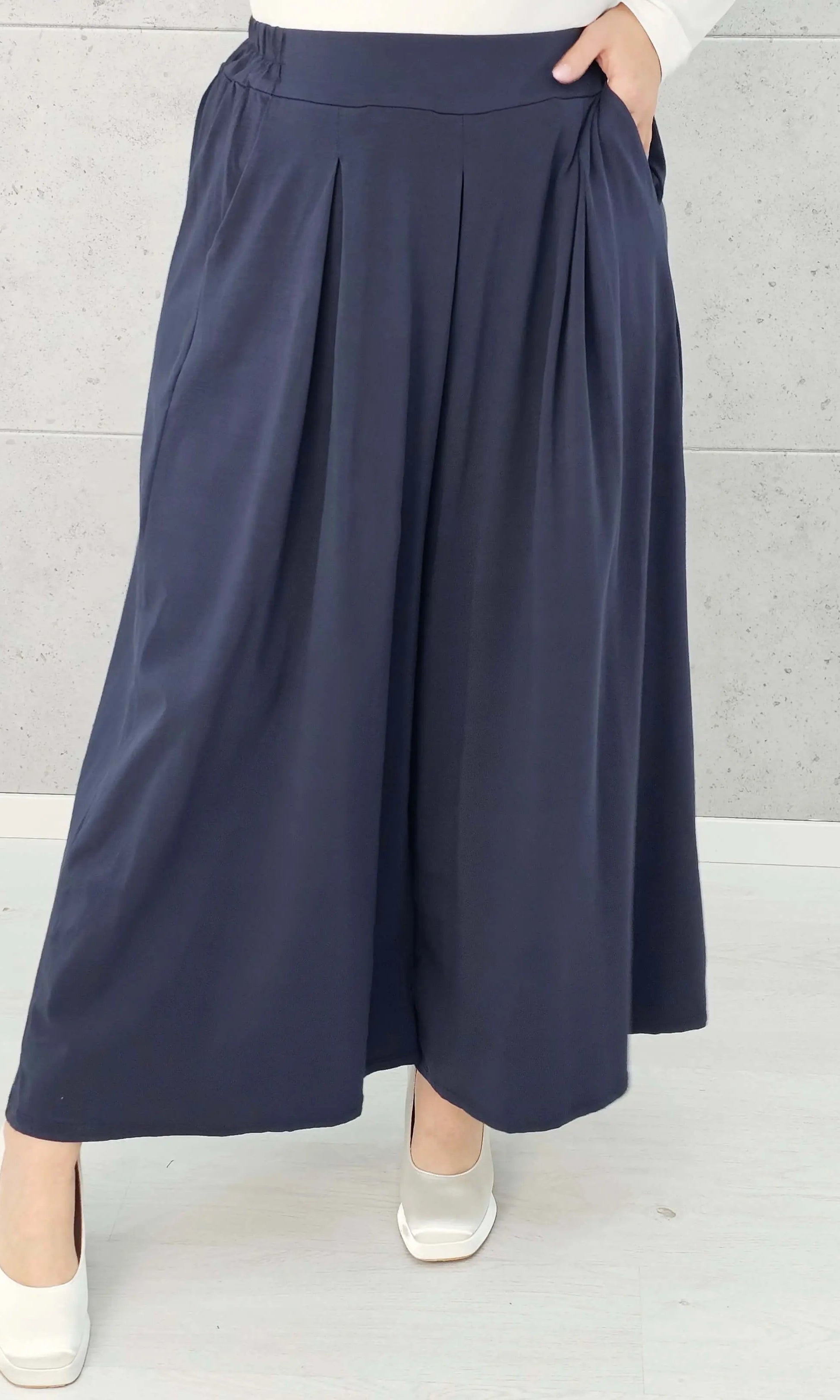 Spodnie z szeroką nogawką Stylowa XL