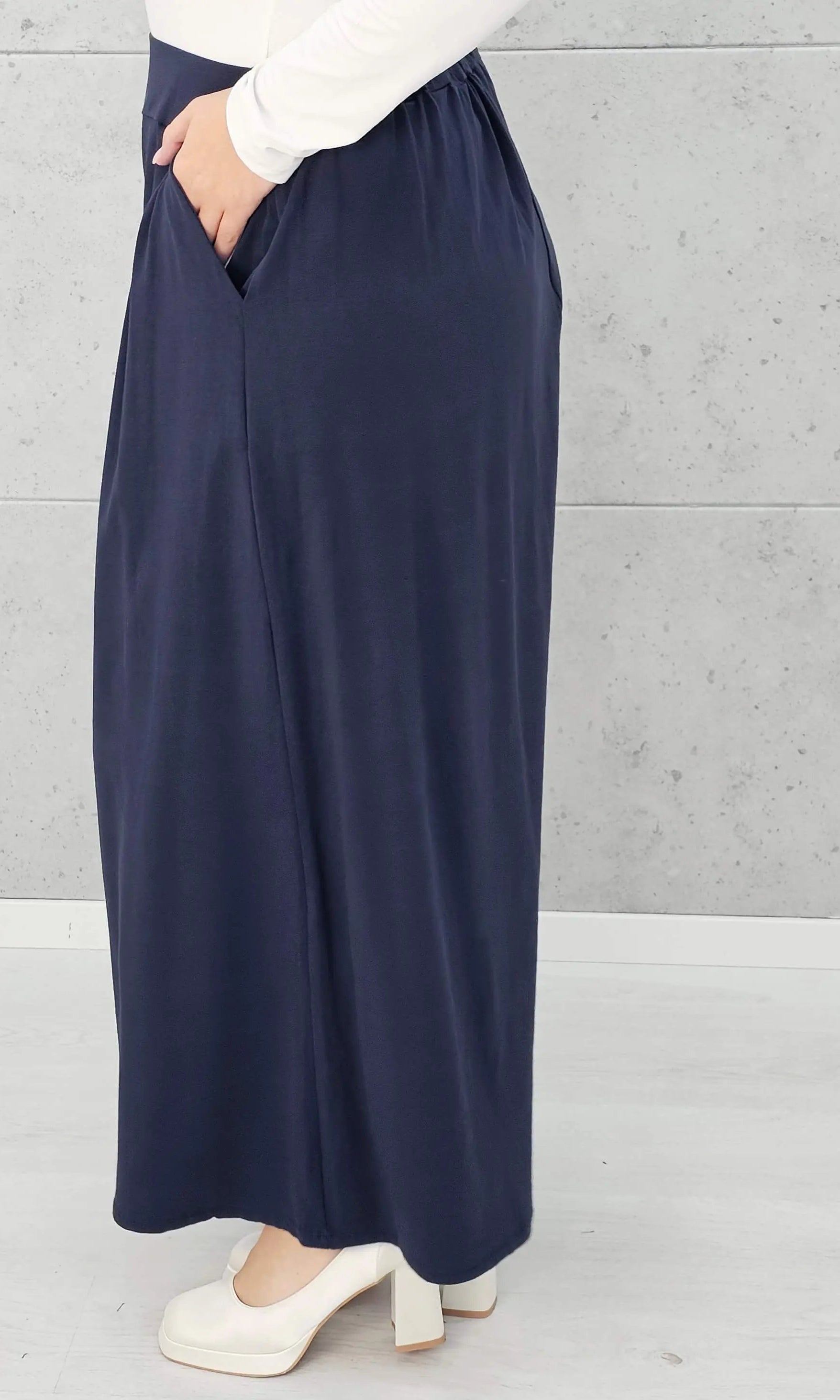 Spodnie z szeroką nogawką Stylowa XL