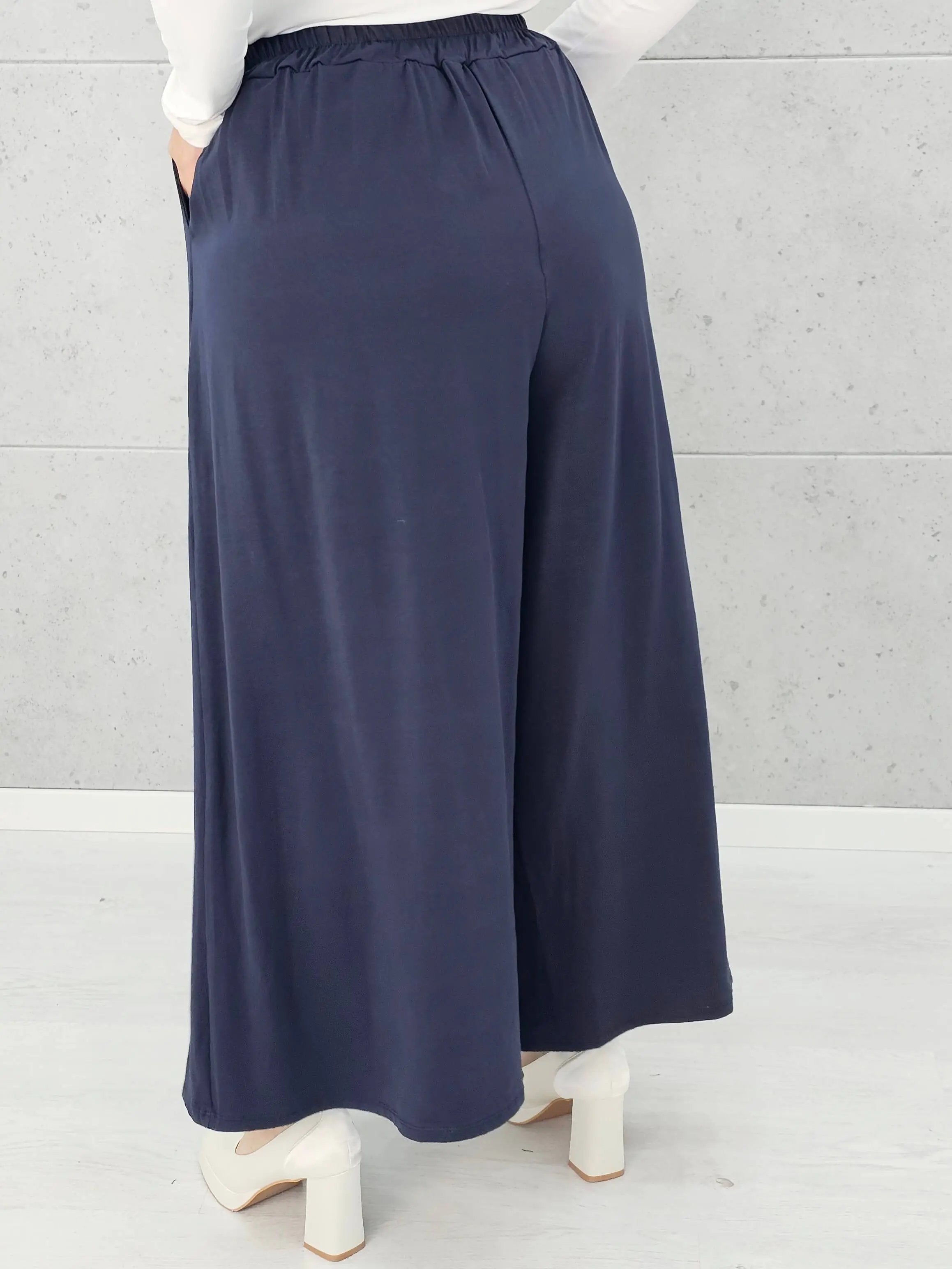 Spodnie z szeroką nogawką Stylowa XL