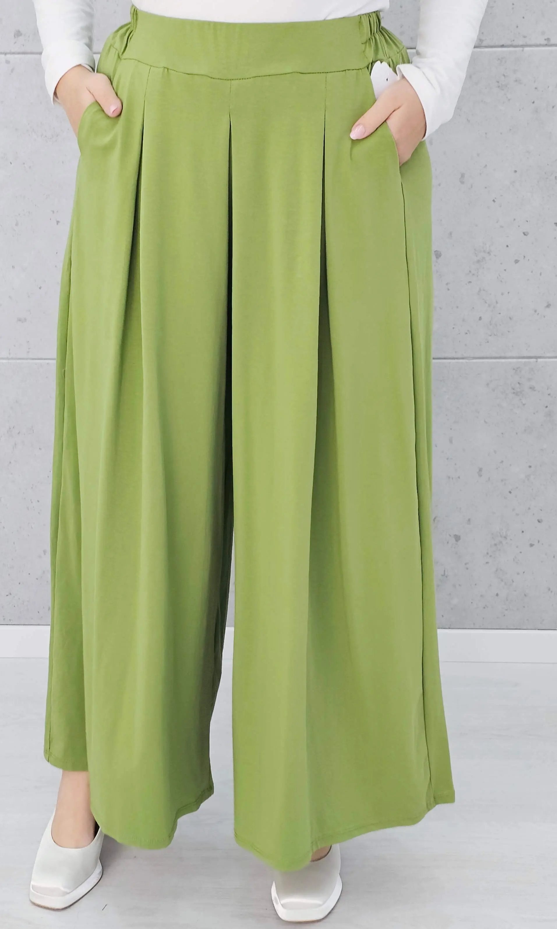 Spodnie z szeroką nogawką Stylowa XL