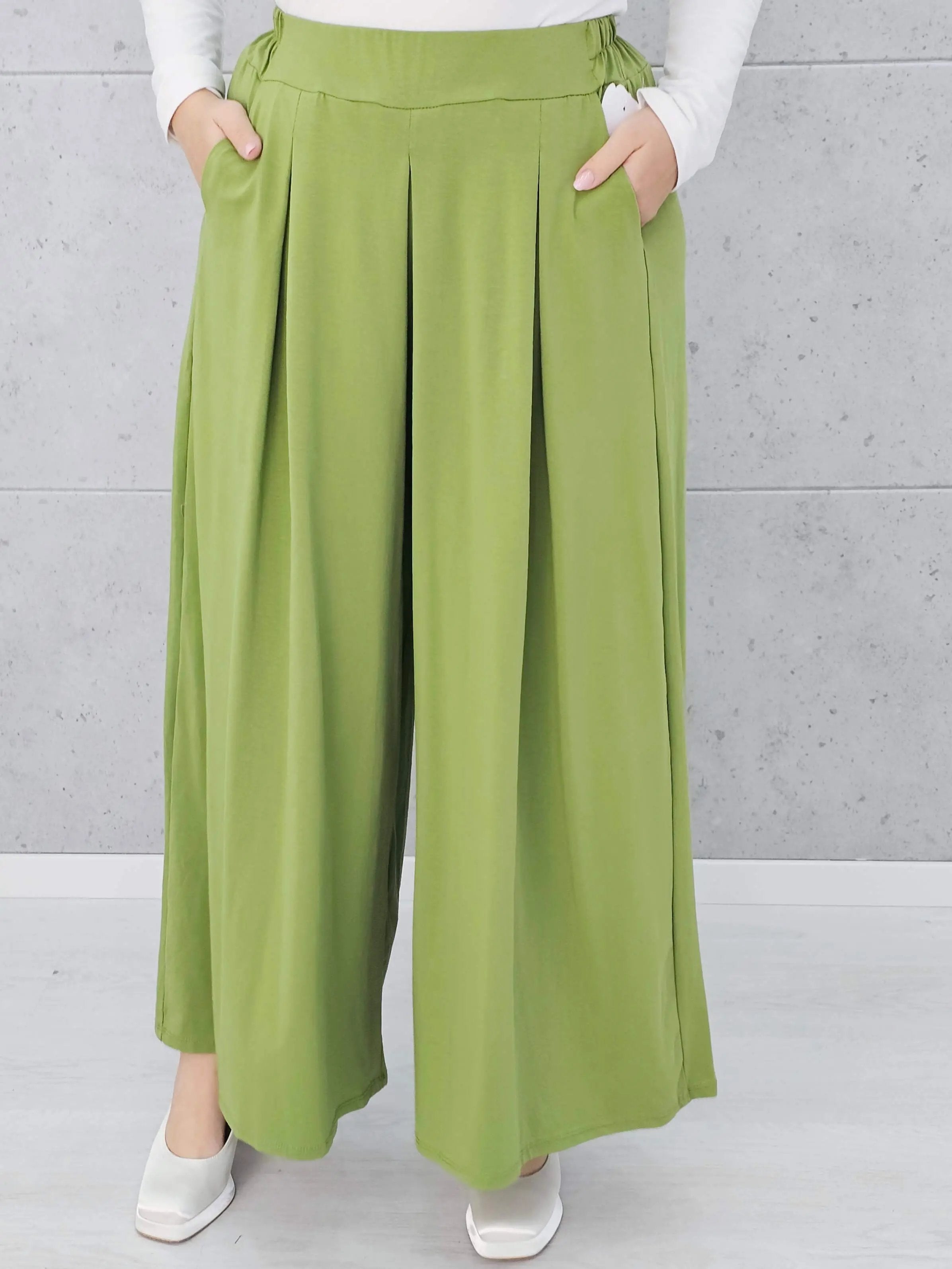 Spodnie z szeroką nogawką Stylowa XL