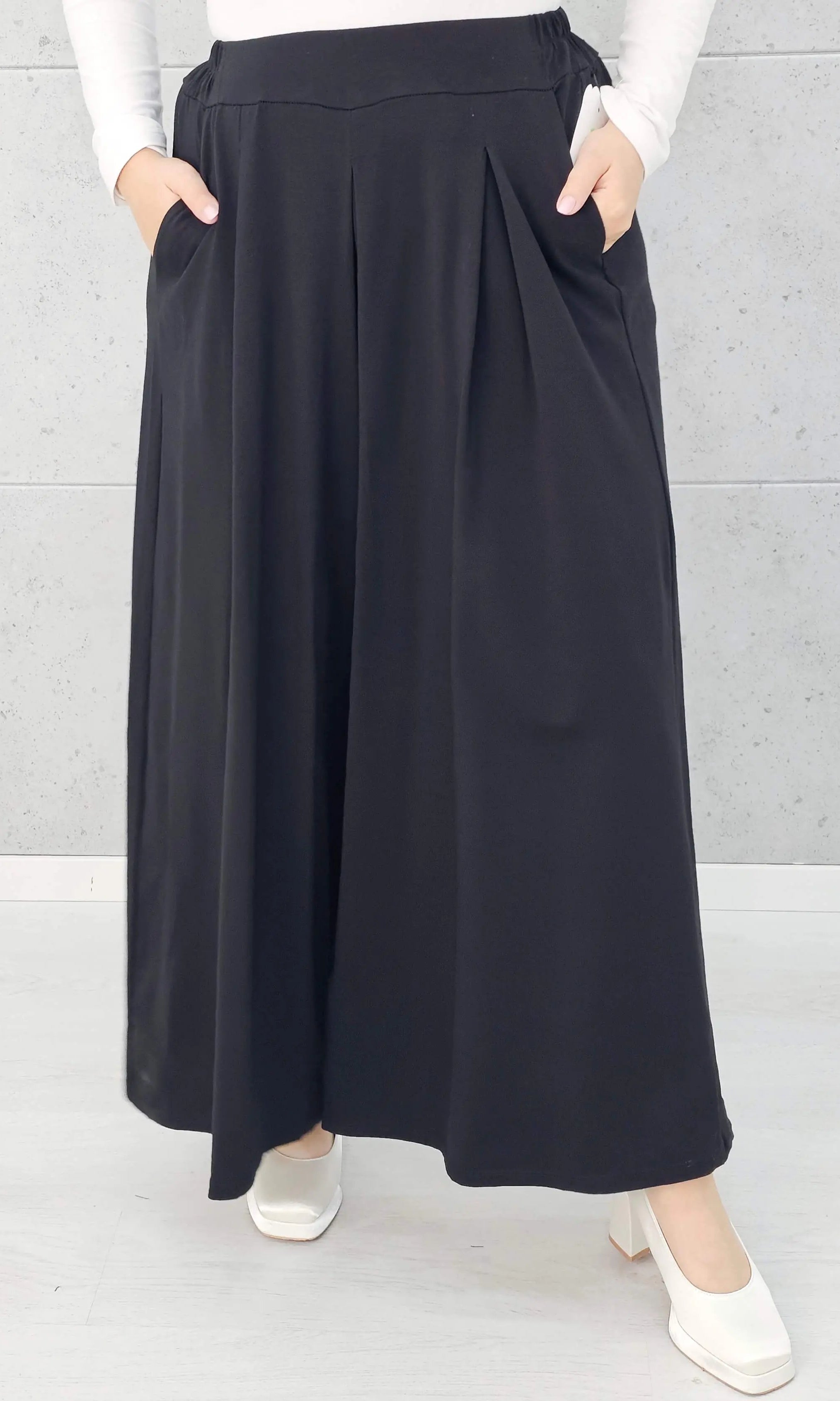 Spodnie z szeroką nogawką Stylowa XL