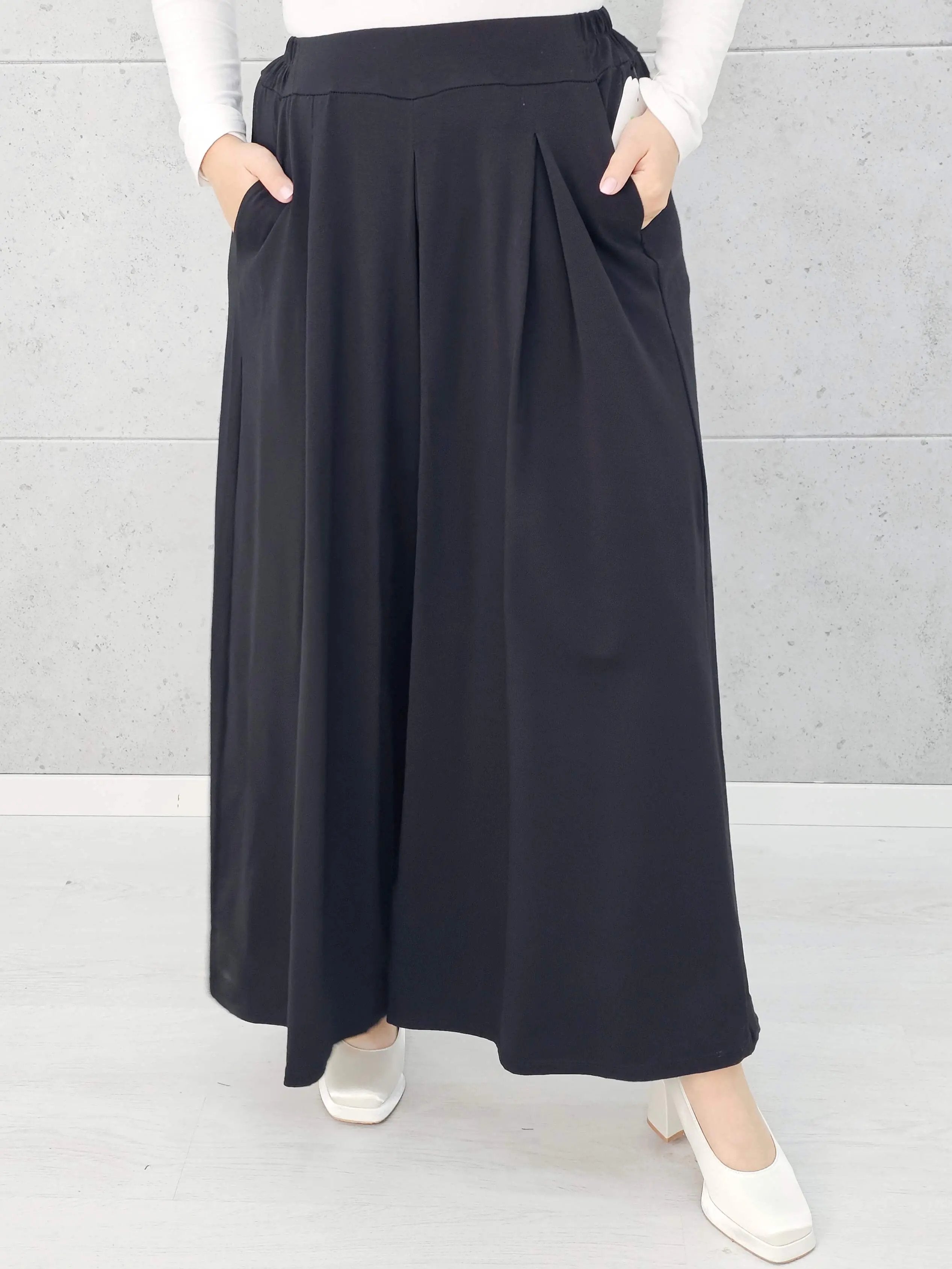 Spodnie z szeroką nogawką Stylowa XL