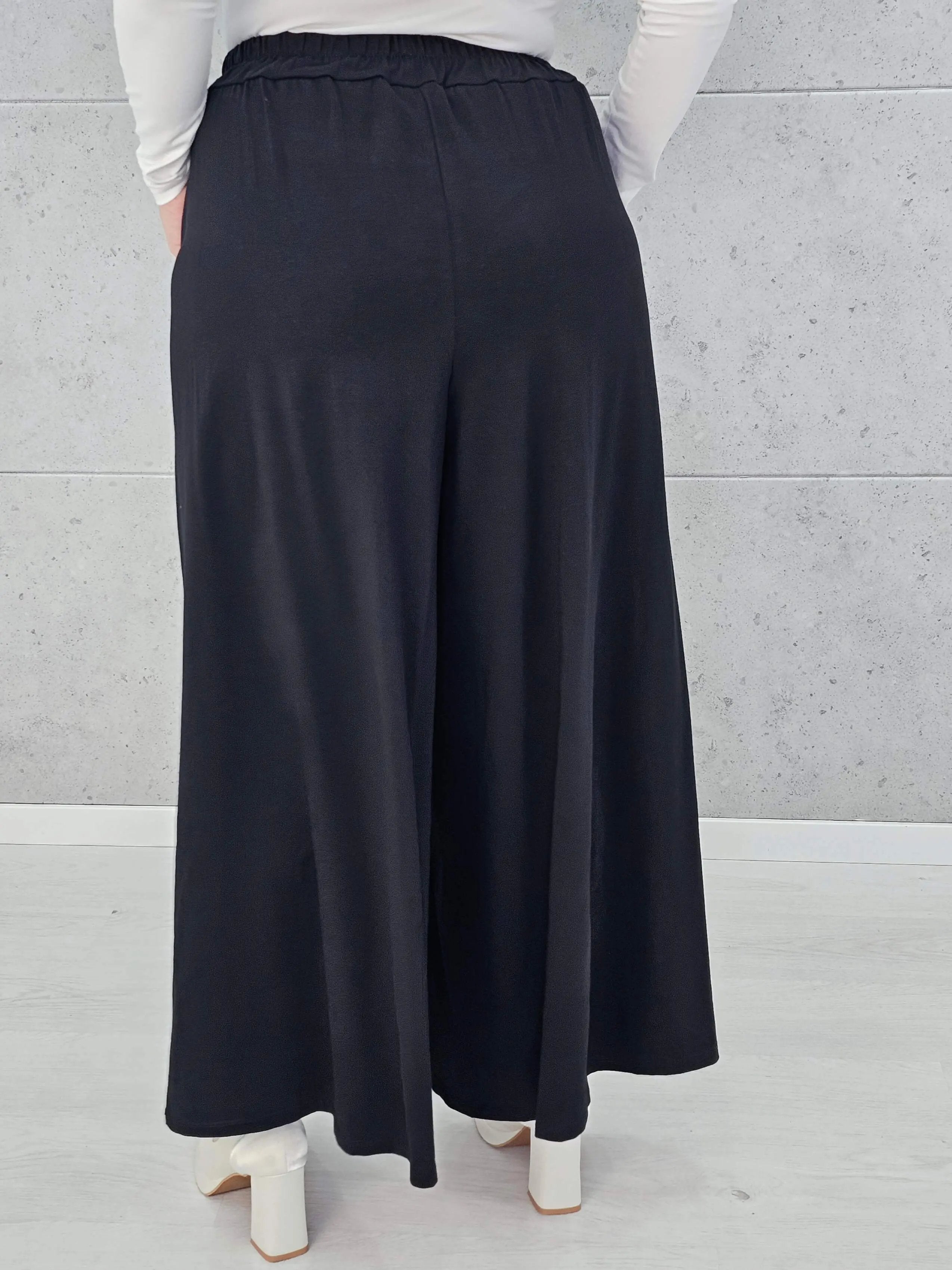 Spodnie z szeroką nogawką Stylowa XL