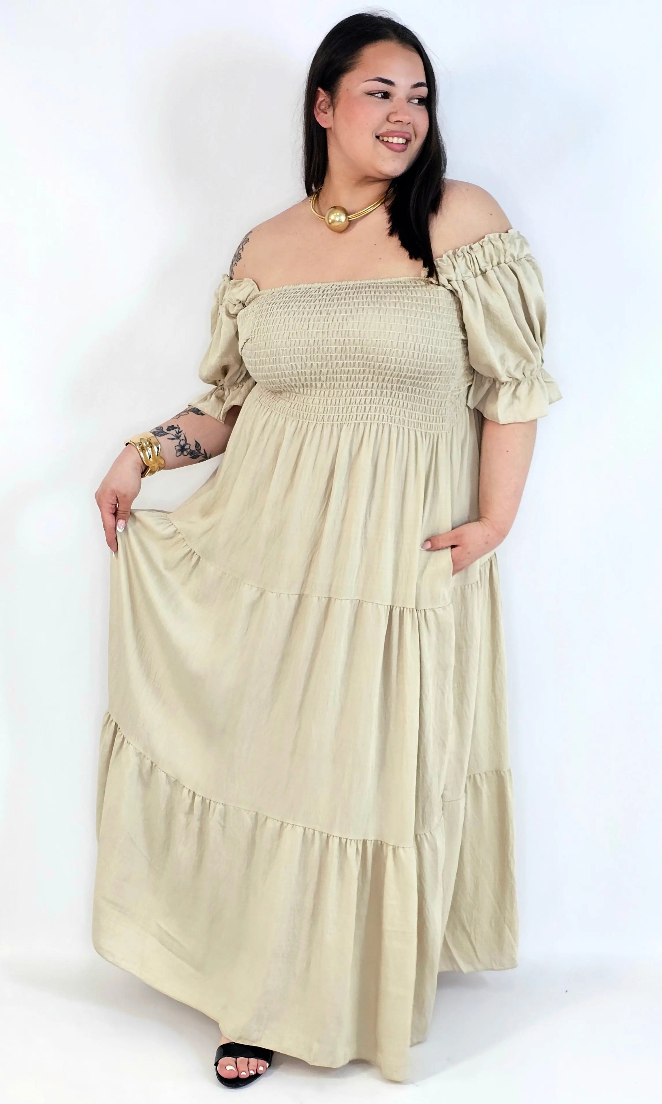 Stylowa sukienka boho plus size StylowaXL – zmysłowa lekkość i wygoda na lato Stylowa XL