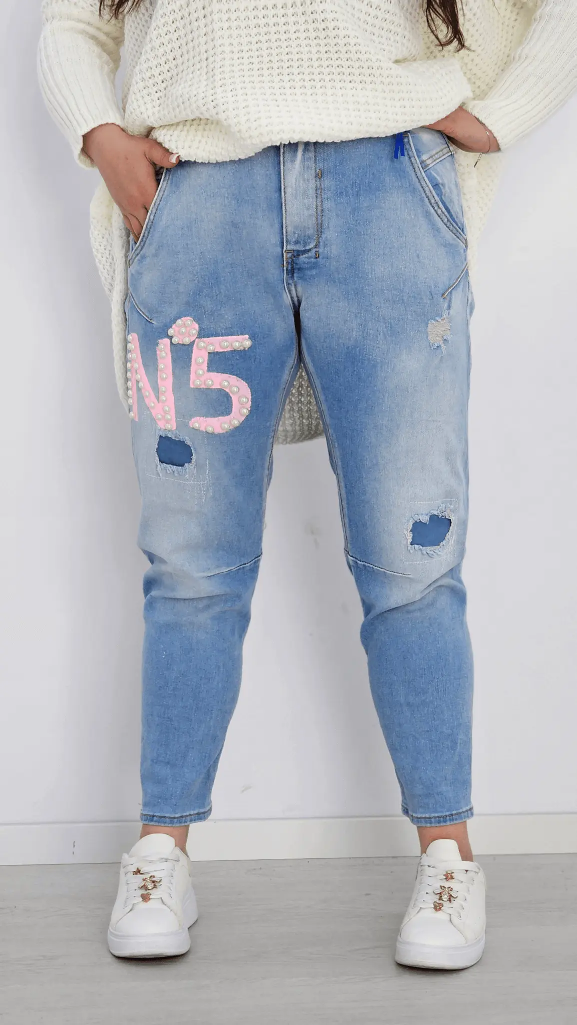 Stylowe jeansy z charakterem Stylowa XL