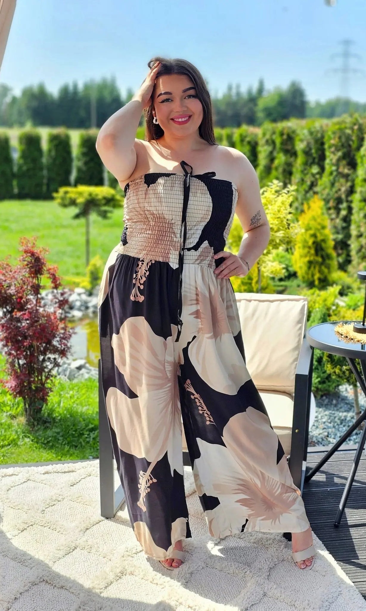 Stylowy kombinezon z kieszeniami - w kilku kolorach Stylowa XL