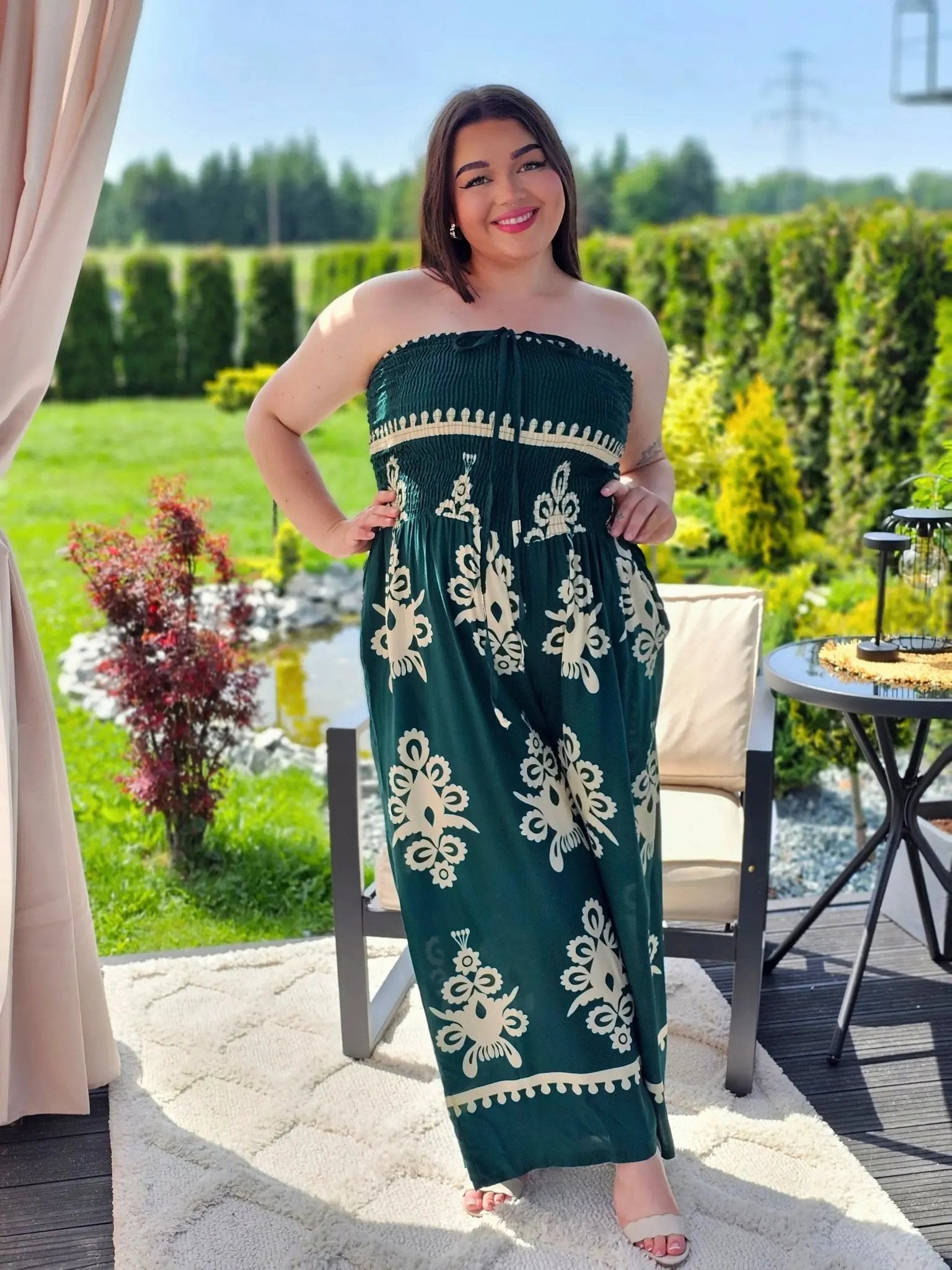 Stylowy kombinezon z kieszeniami - w kilku kolorach Stylowa XL