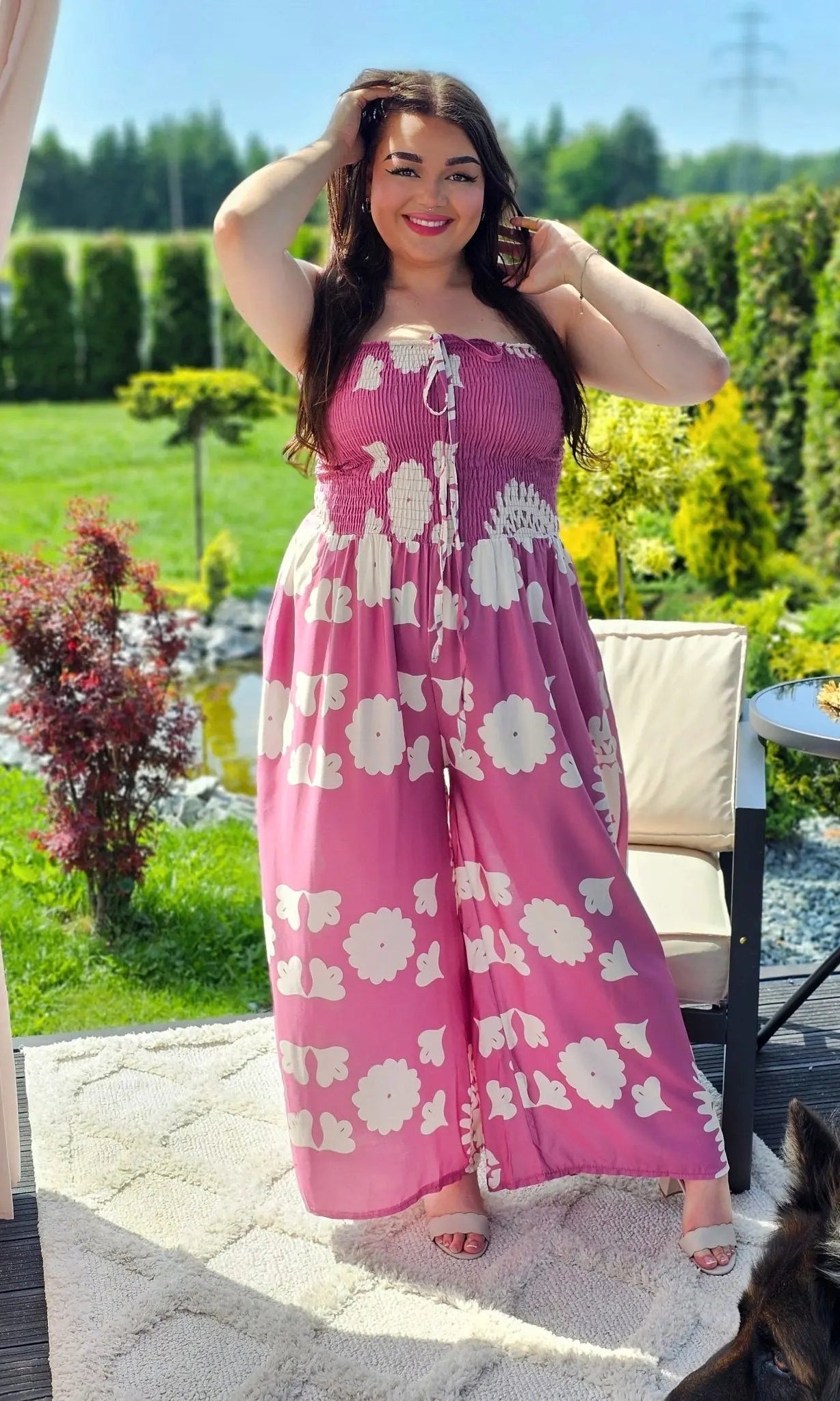 Stylowy kombinezon z kieszeniami - w kilku kolorach Stylowa XL