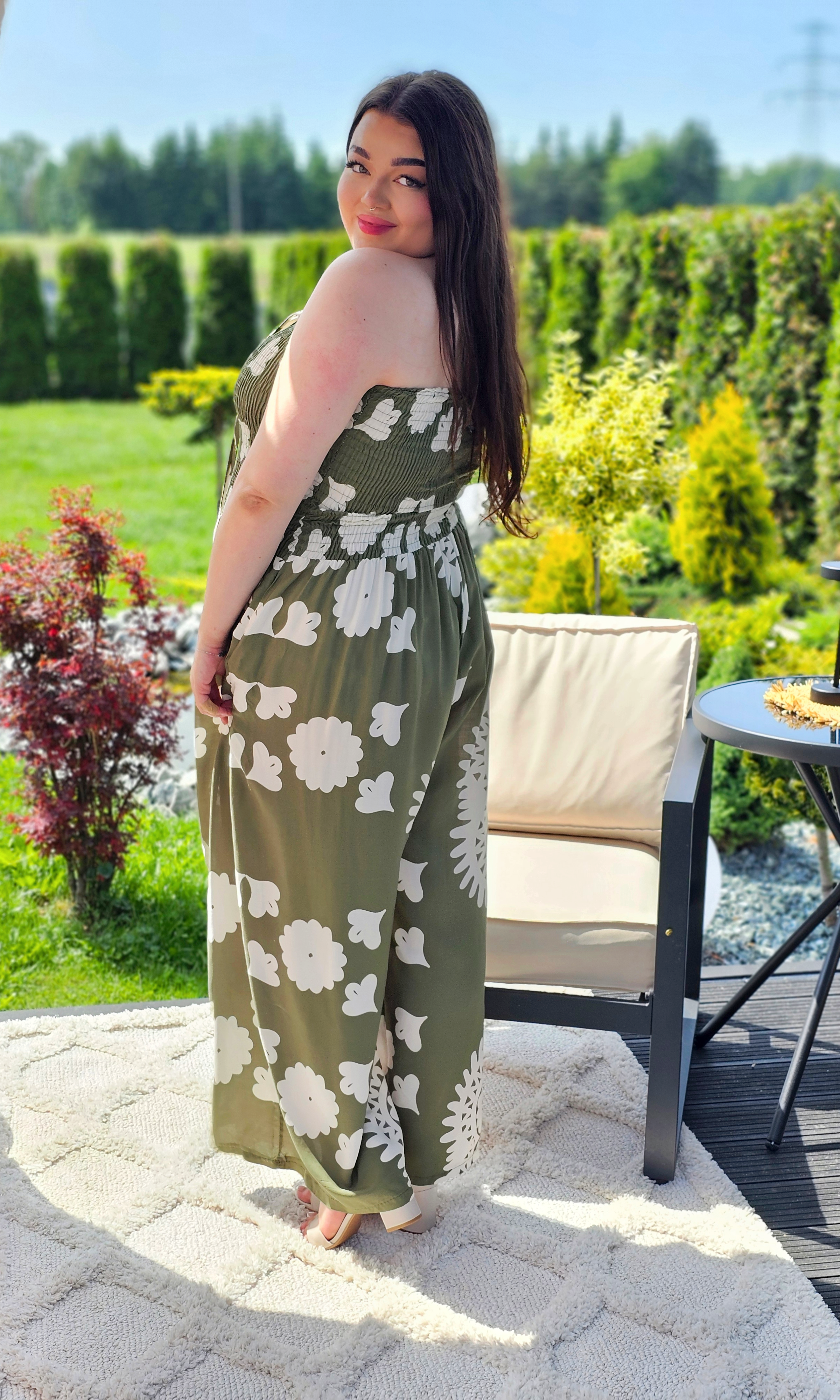 Stylowy kombinezon z kieszeniami - w kilku kolorach Stylowa XL