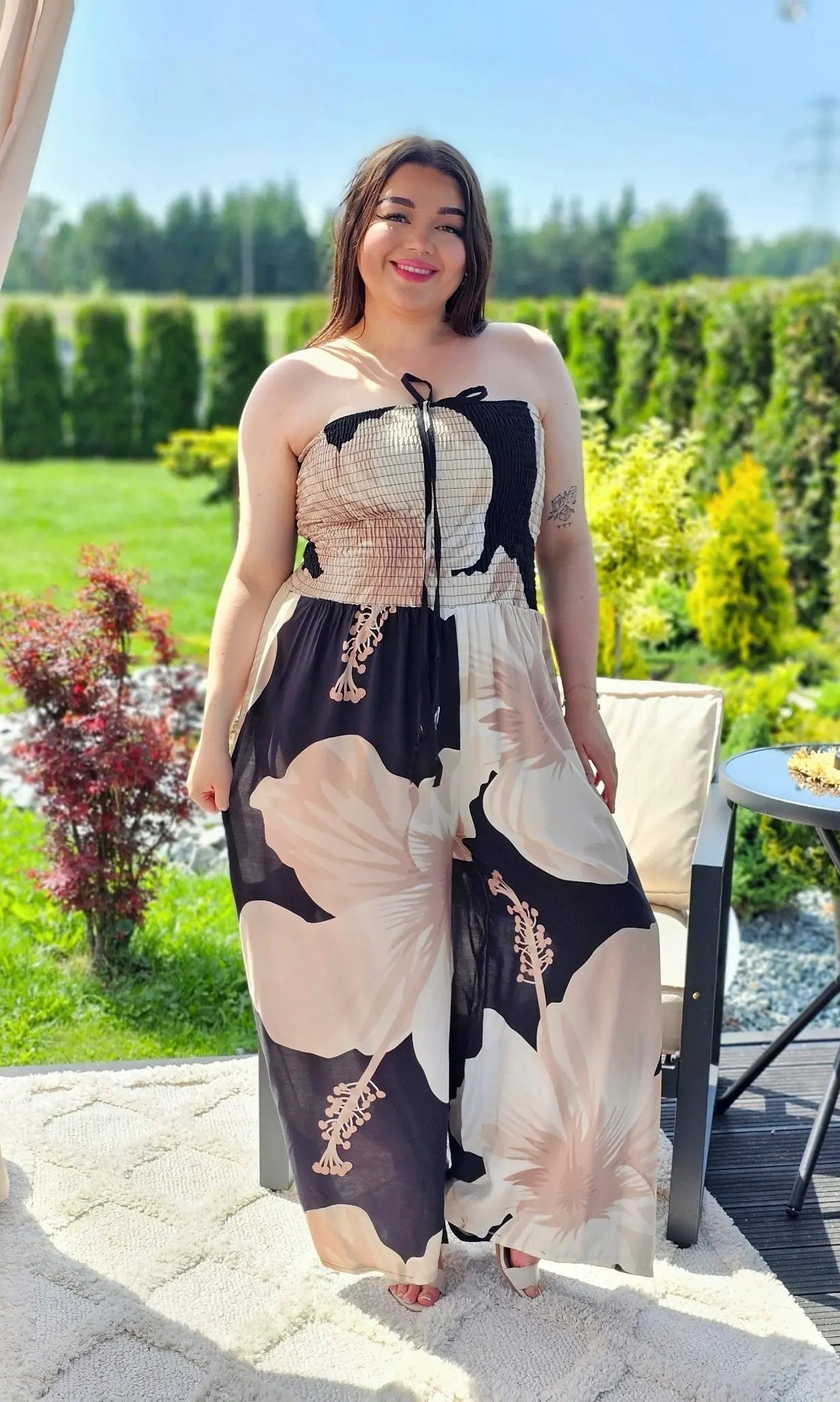 Stylowy kombinezon z kieszeniami - w kilku kolorach Stylowa XL