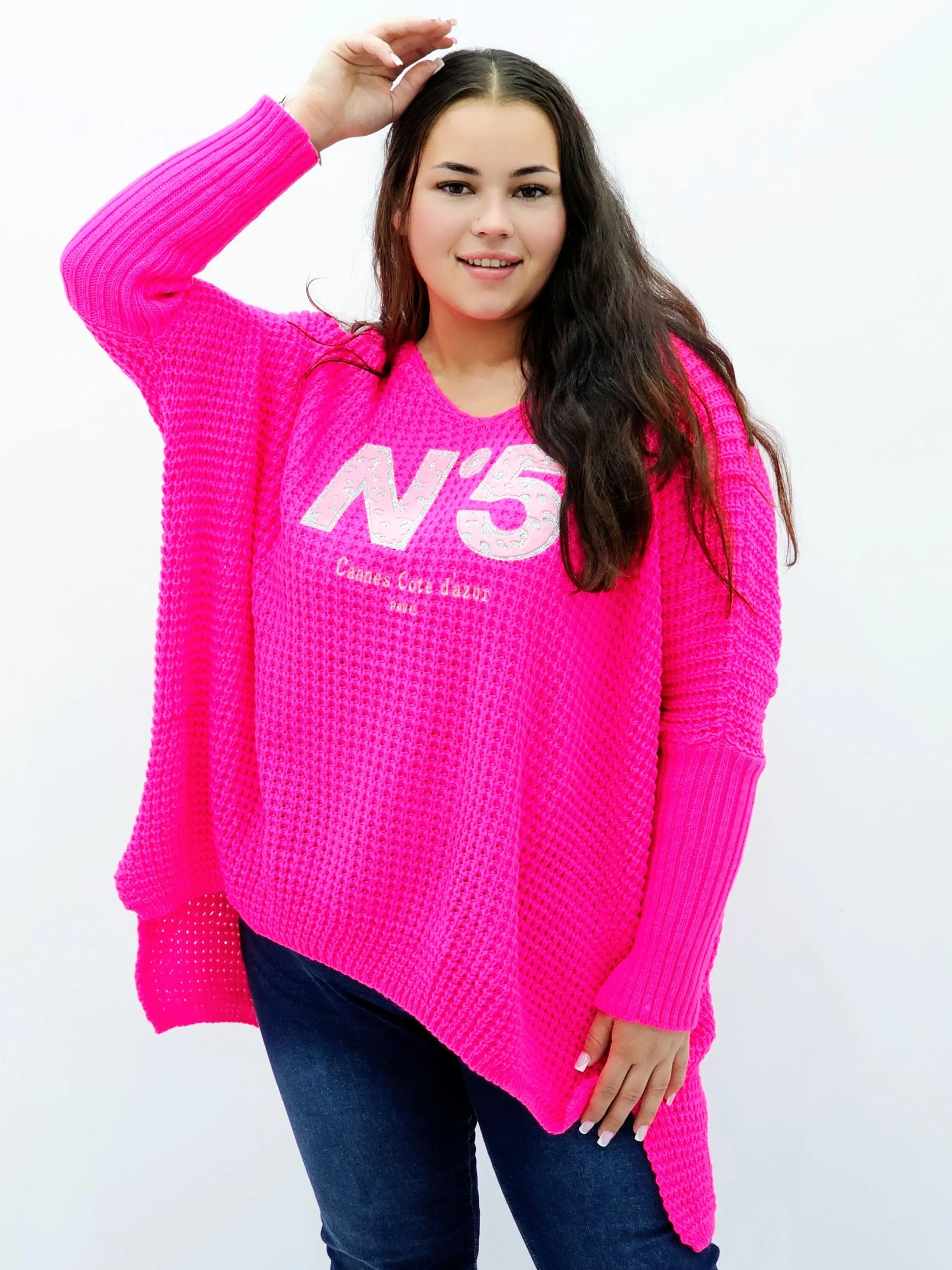 Stylowy sweter z nutą luksusu – idealny na chłodniejsze dni Stylowa XL