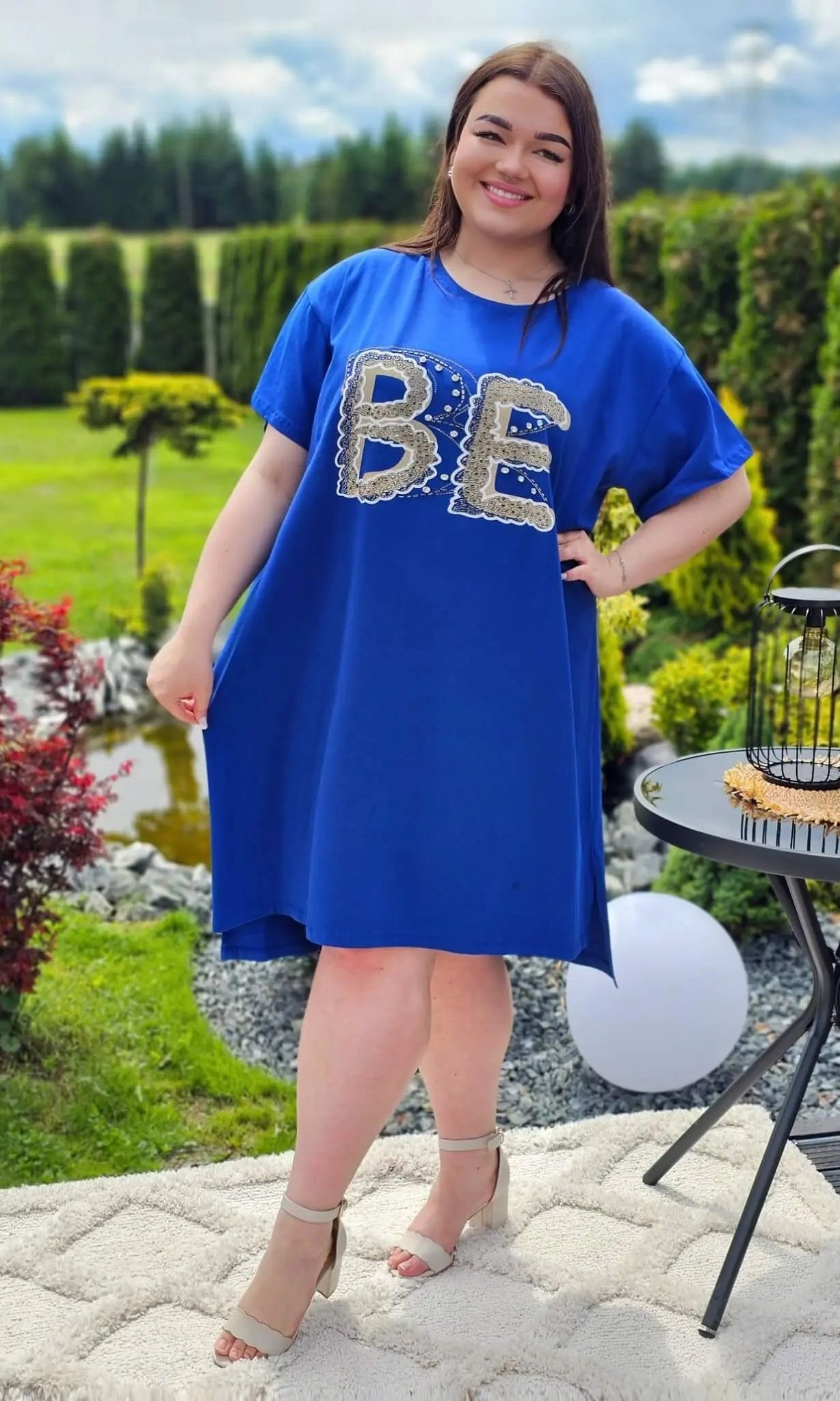 Sukienka BE -w kilku kolorach Stylowa XL