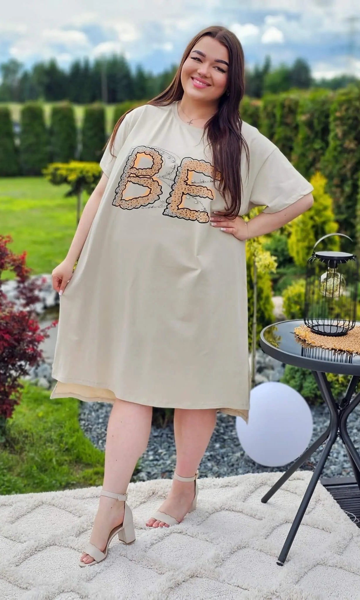 Sukienka BE -w kilku kolorach Stylowa XL