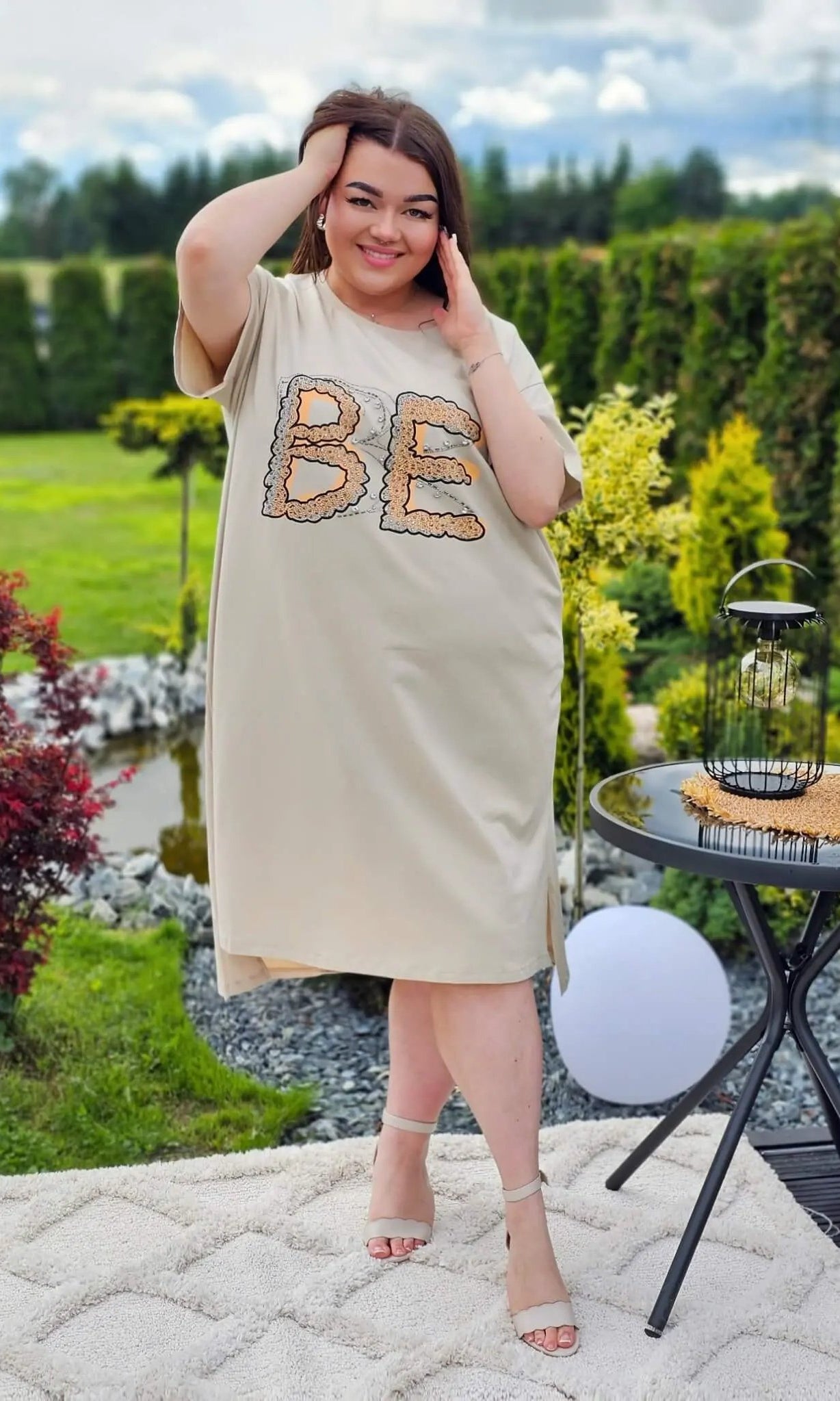 Sukienka BE -w kilku kolorach Stylowa XL