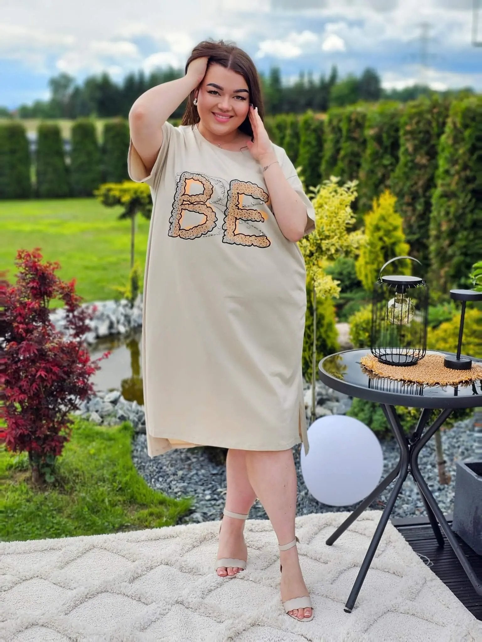 Sukienka BE -w kilku kolorach Stylowa XL