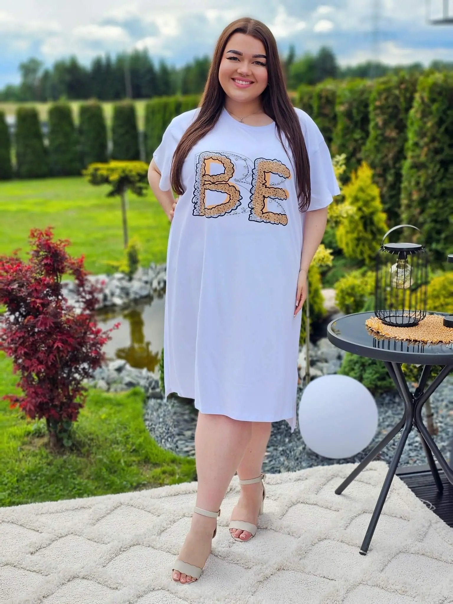 Sukienka BE -w kilku kolorach Stylowa XL