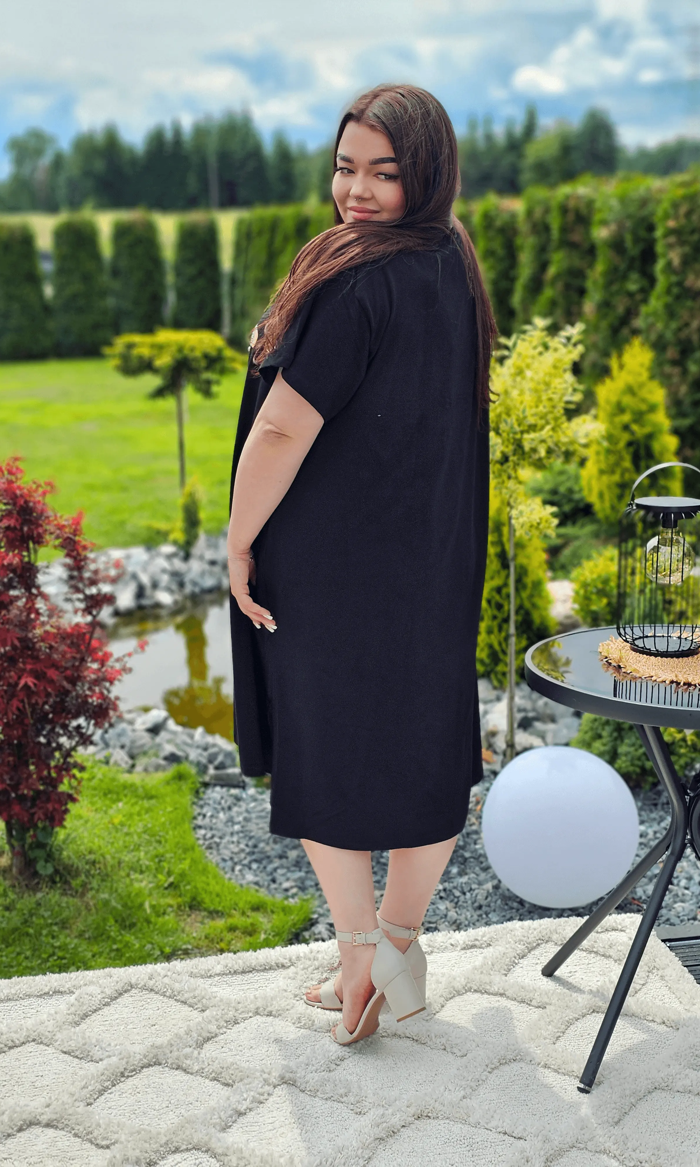 Sukienka BE -w kilku kolorach Stylowa XL