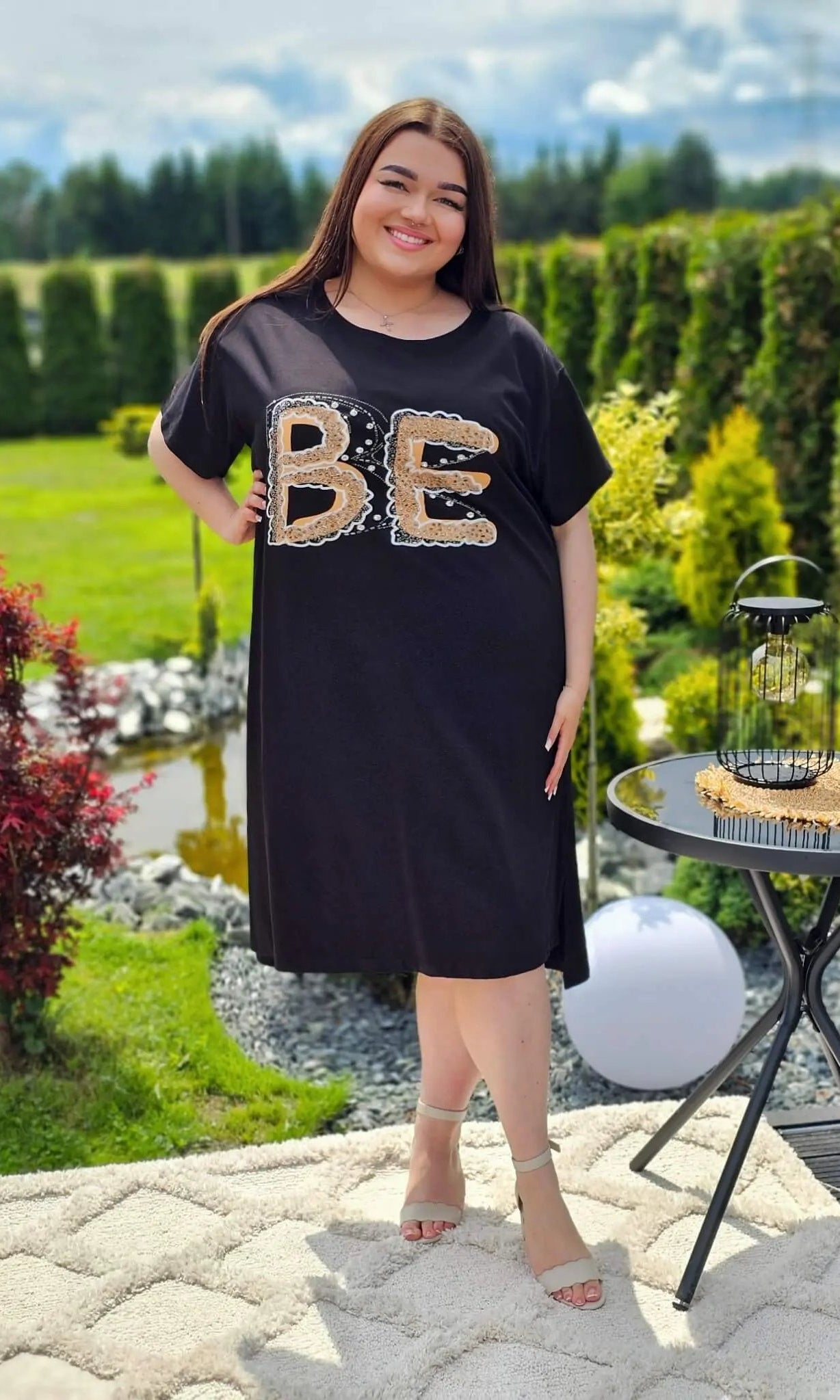 Sukienka BE -w kilku kolorach Stylowa XL