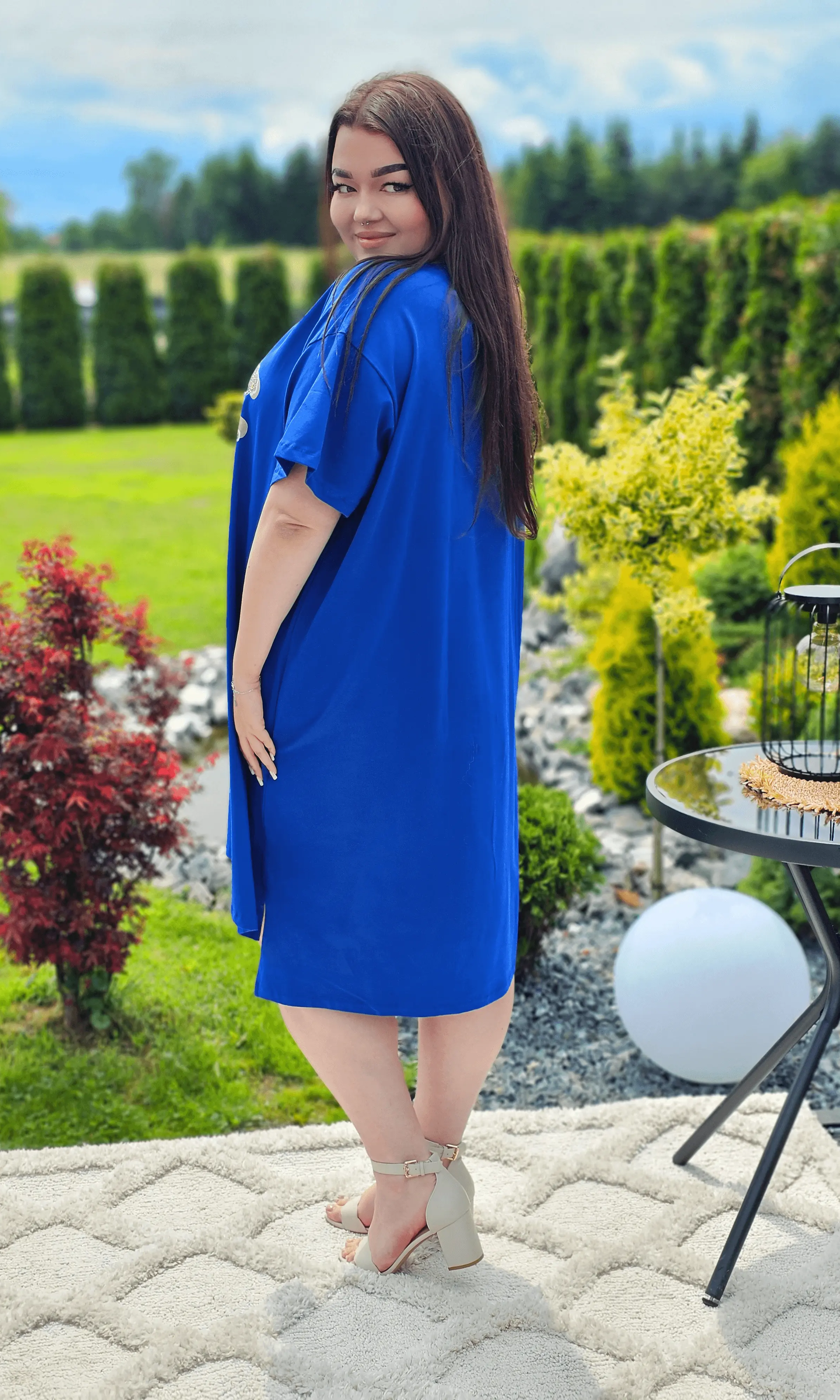 Sukienka BE -w kilku kolorach Stylowa XL