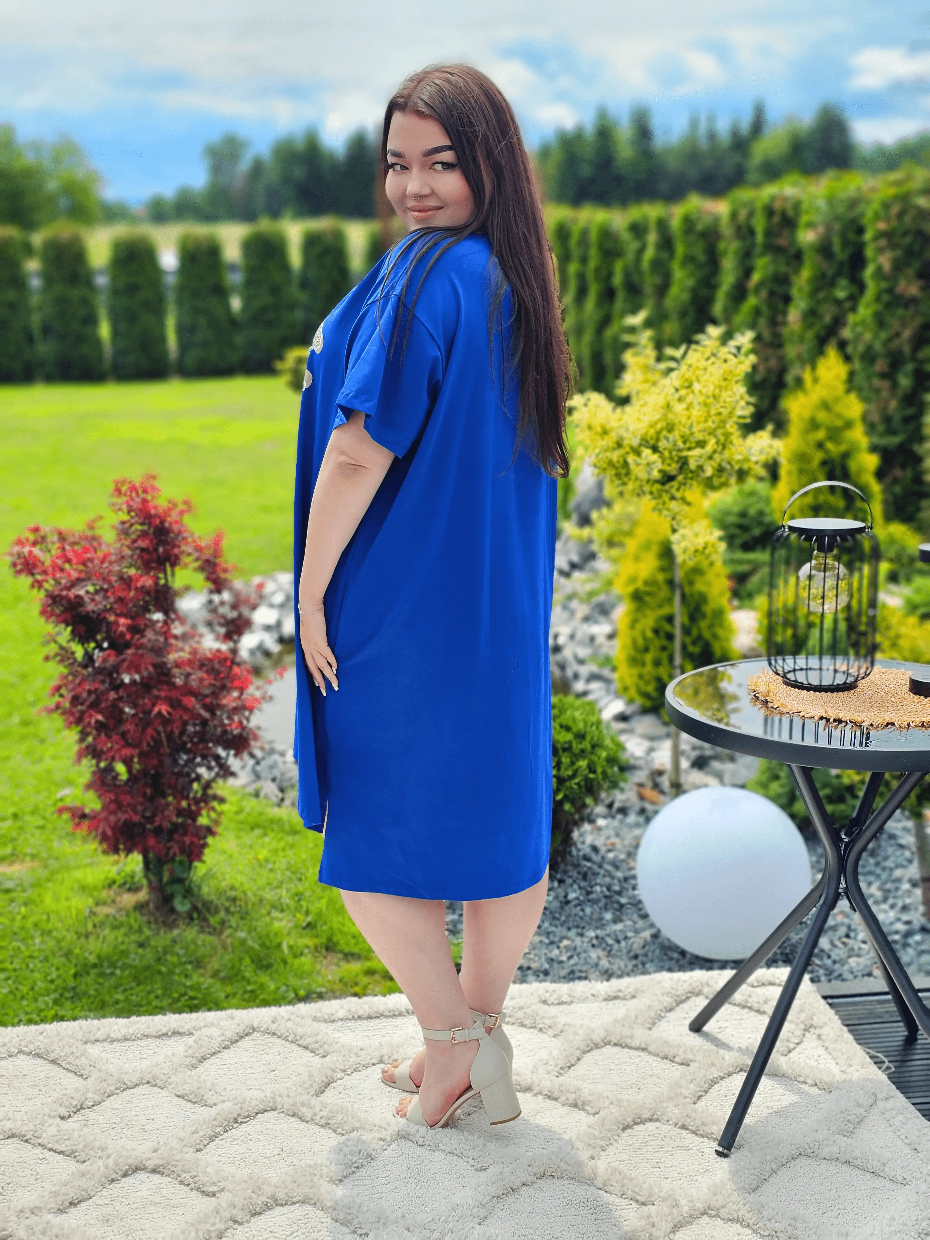 Sukienka BE -w kilku kolorach Stylowa XL