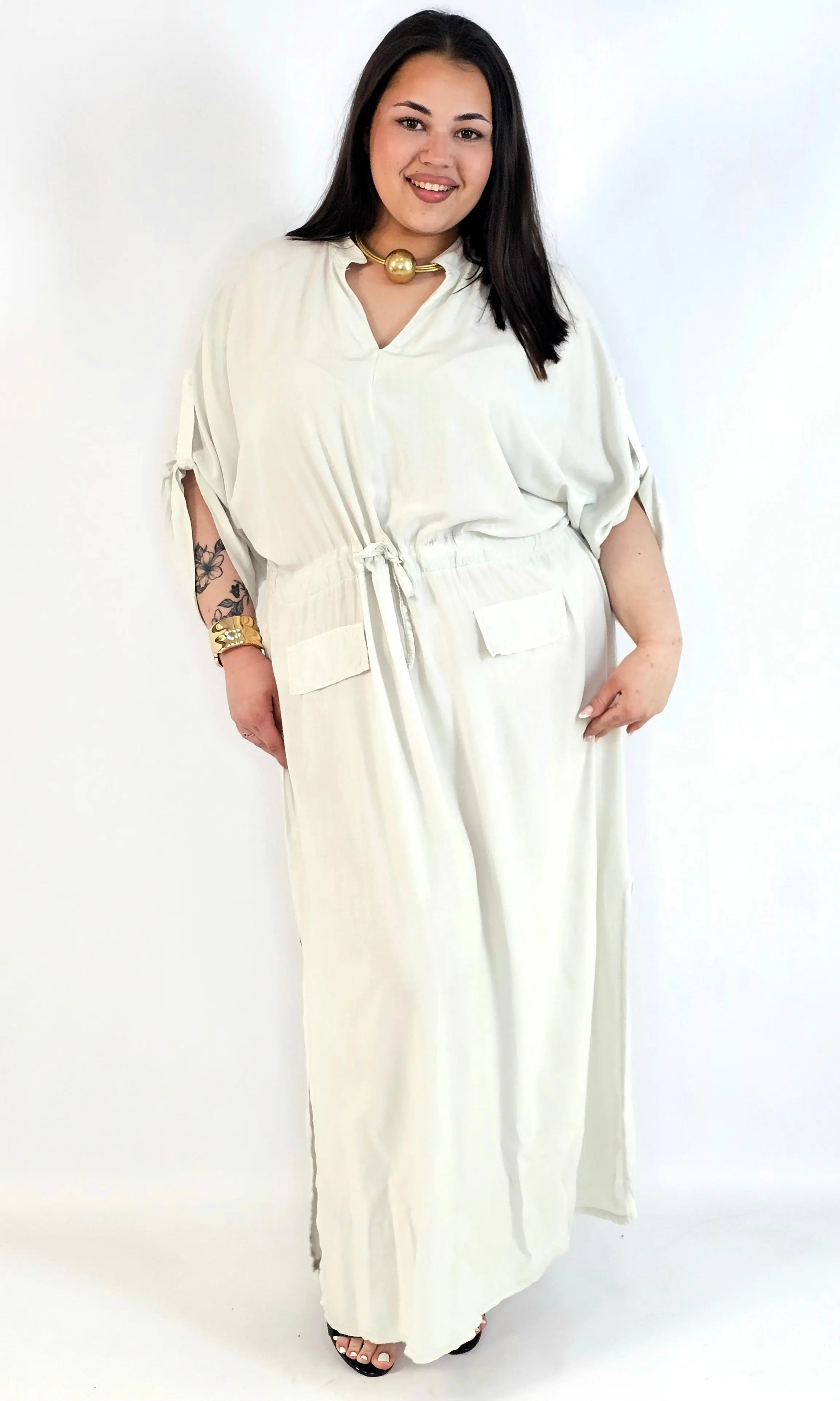 Sukienka Maxi Plus Size StylowaXL – Elegancja i Komfort w Letnim Stylu Stylowa XL