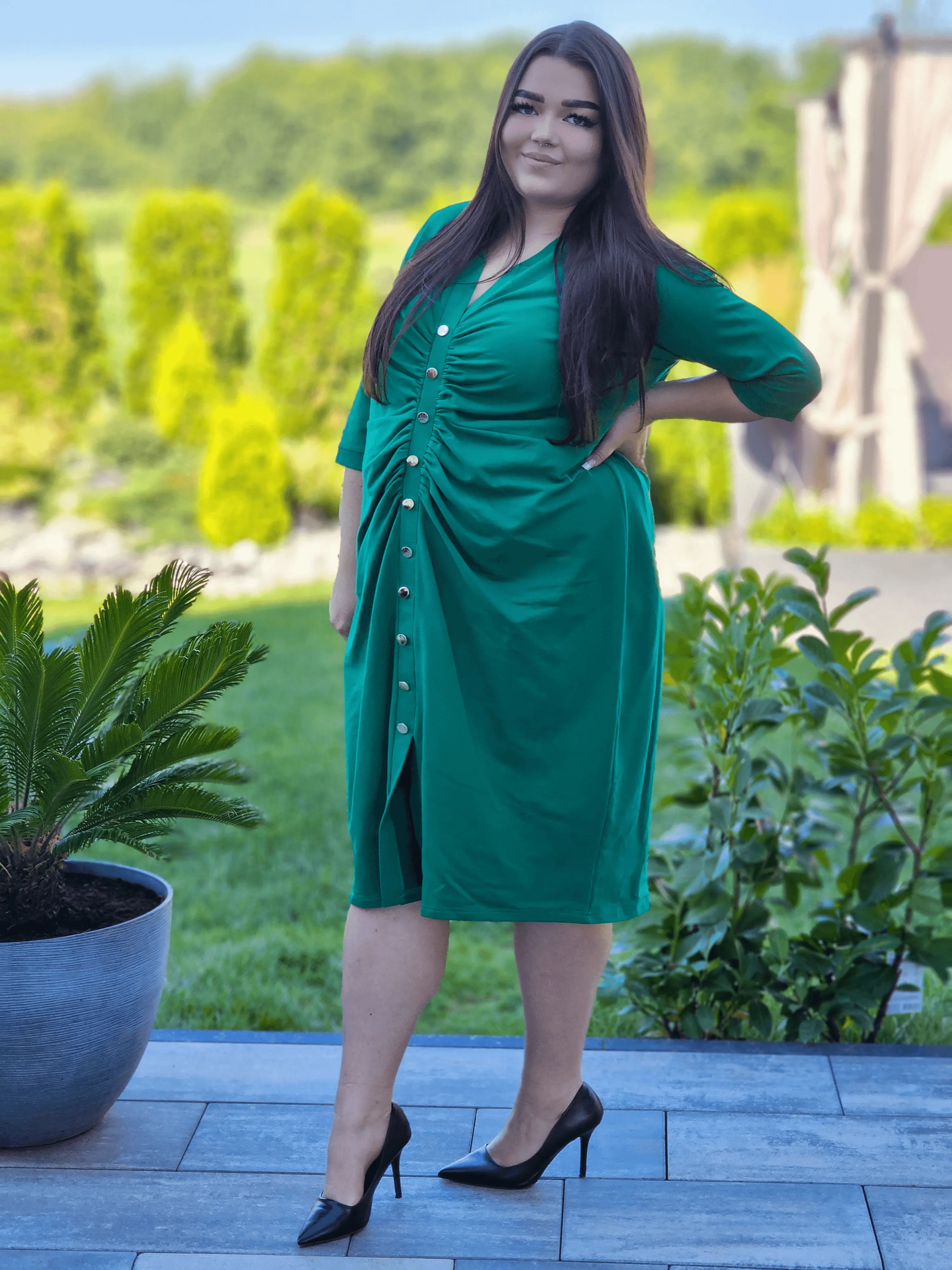 Sukienka POLSKIEGO PRODUCENTA Stylowa XL