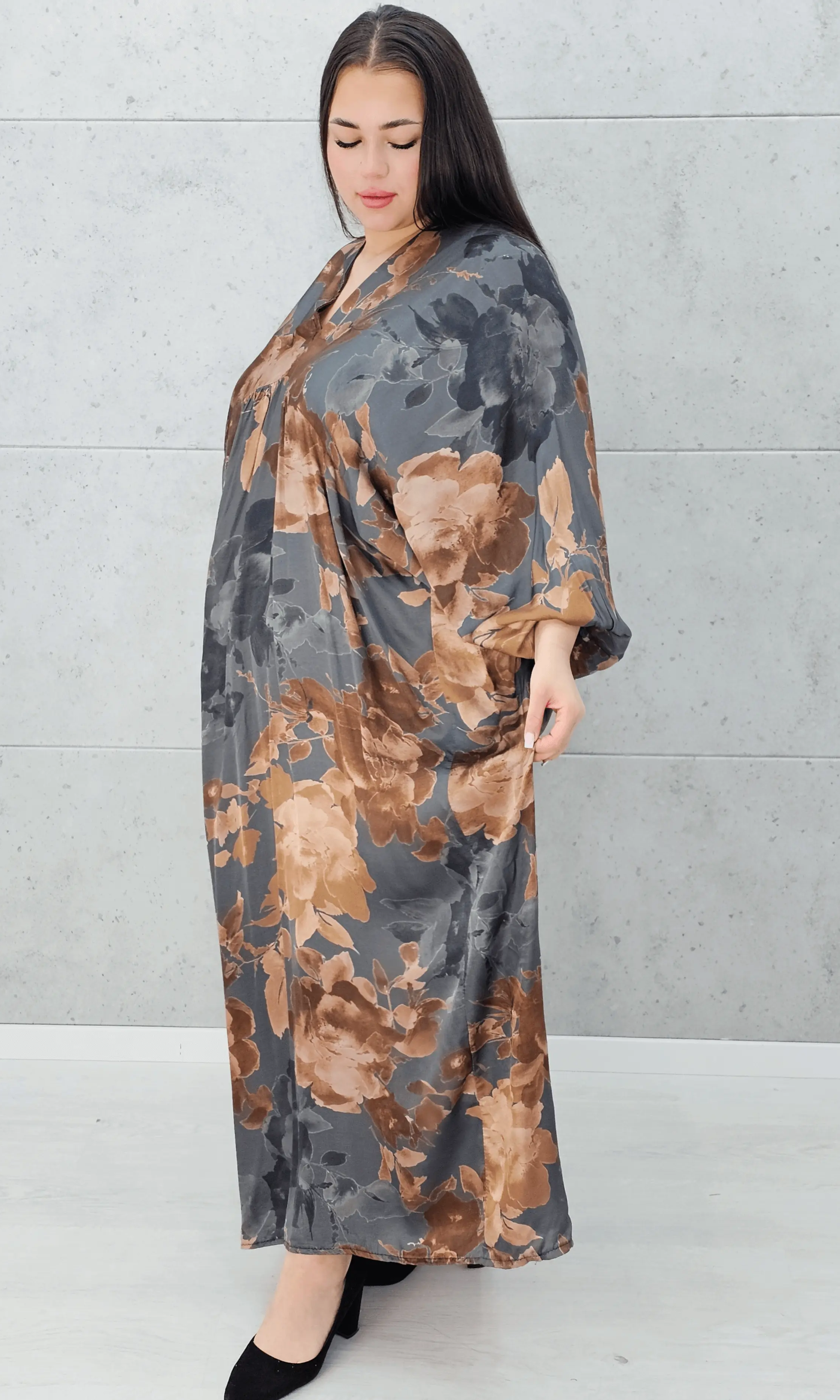 Sukienka "Autumn Blossom" Stylowa XL