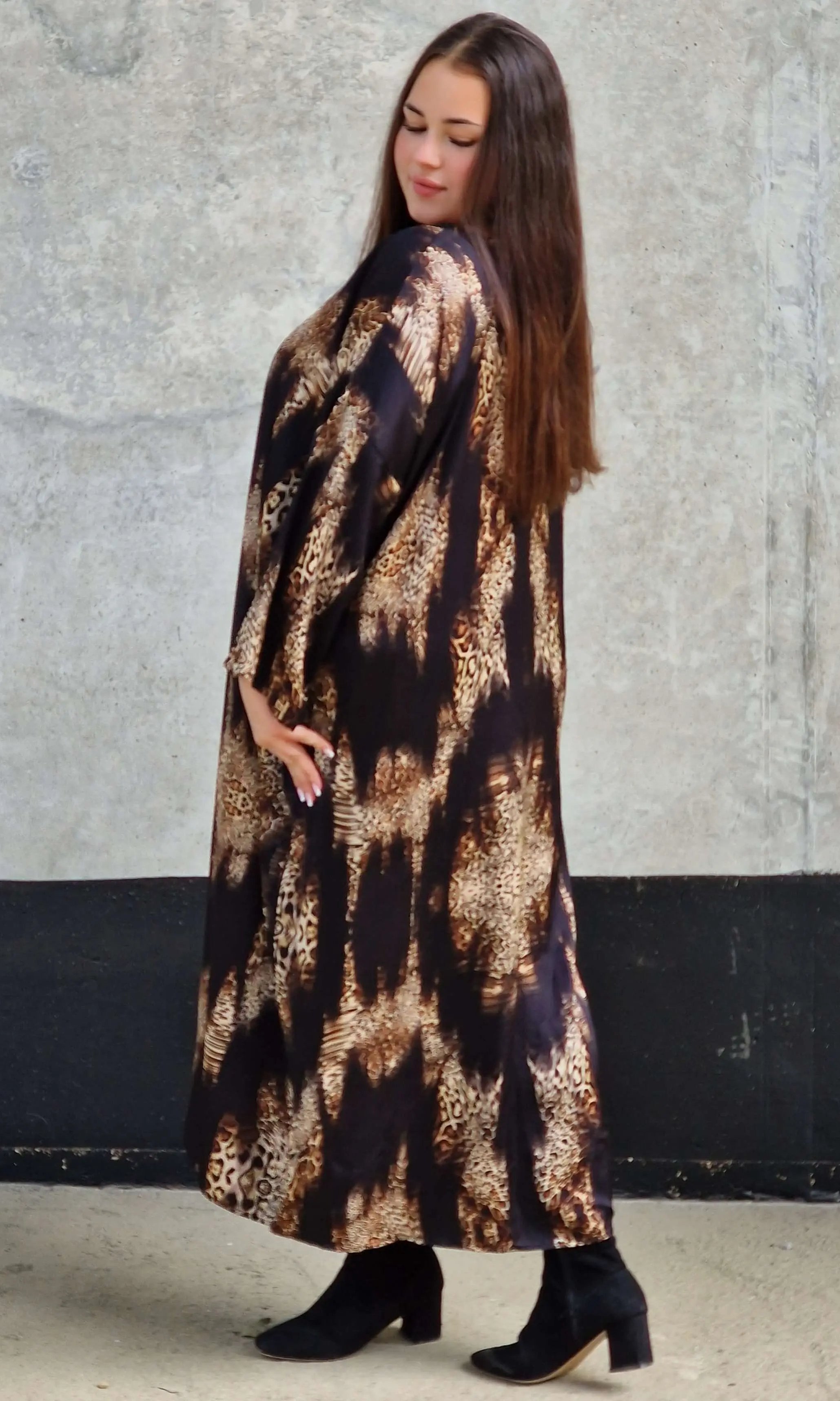 Sukienka "Wild Elegance" Stylowa XL