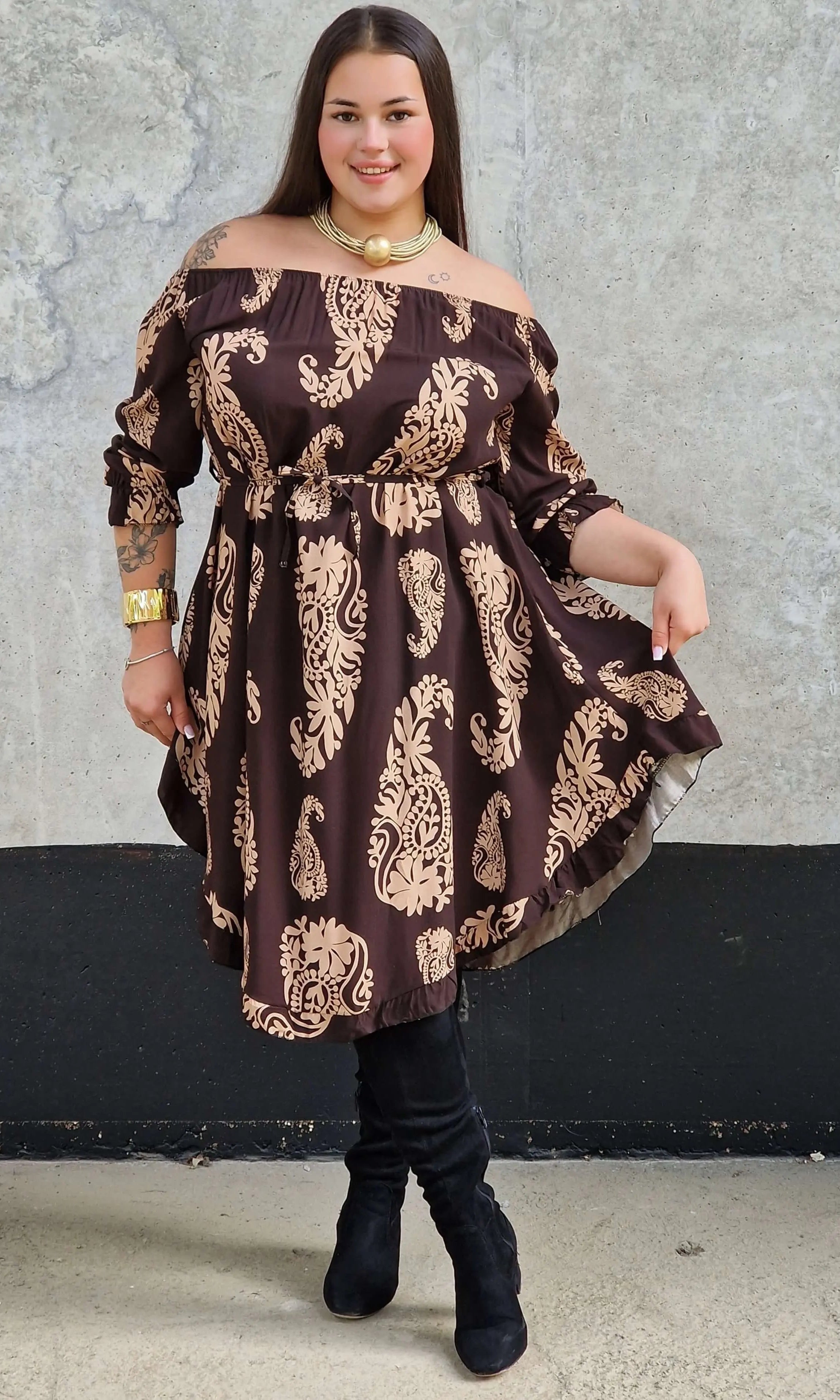 Sukienka hiszpanka Stylowa XL