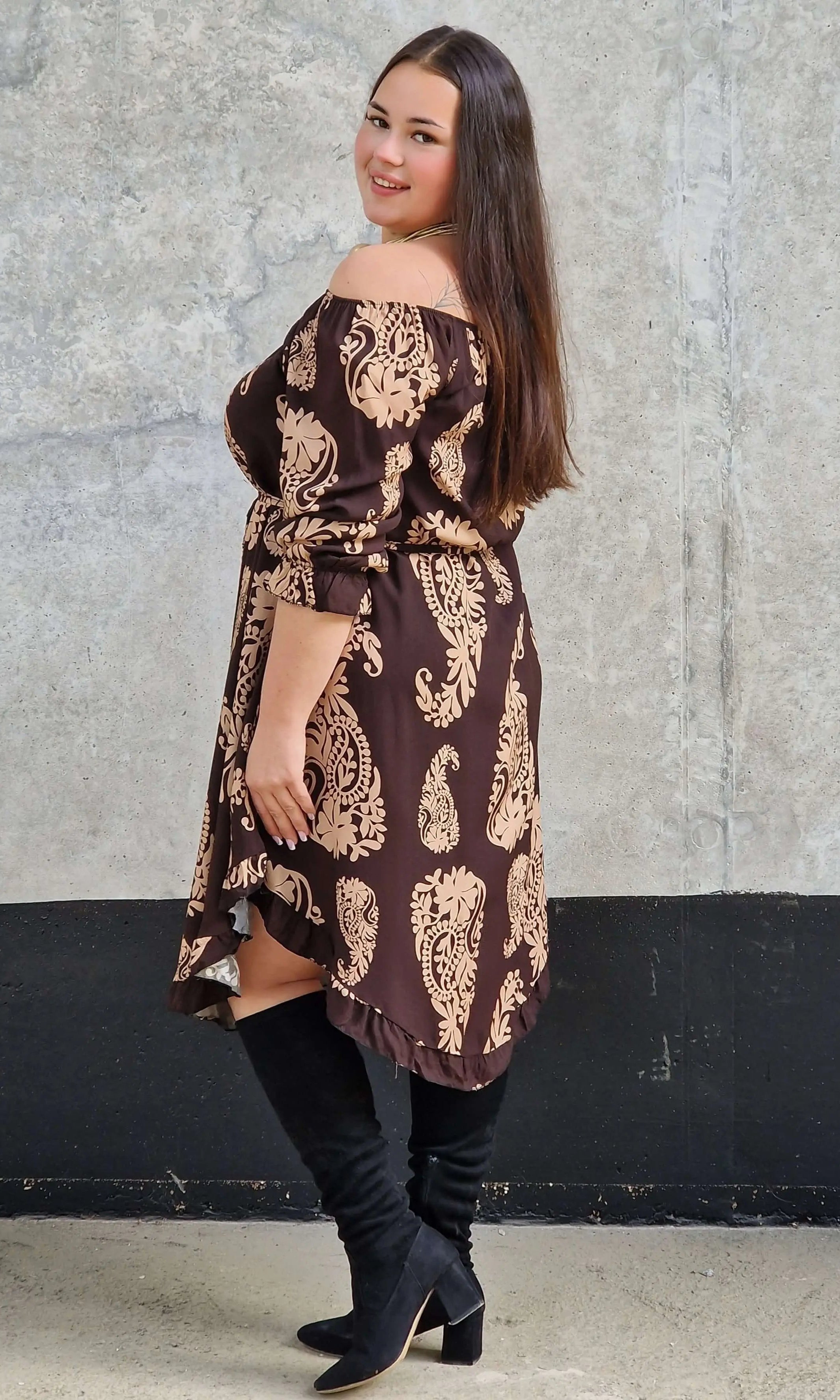 Sukienka hiszpanka Stylowa XL