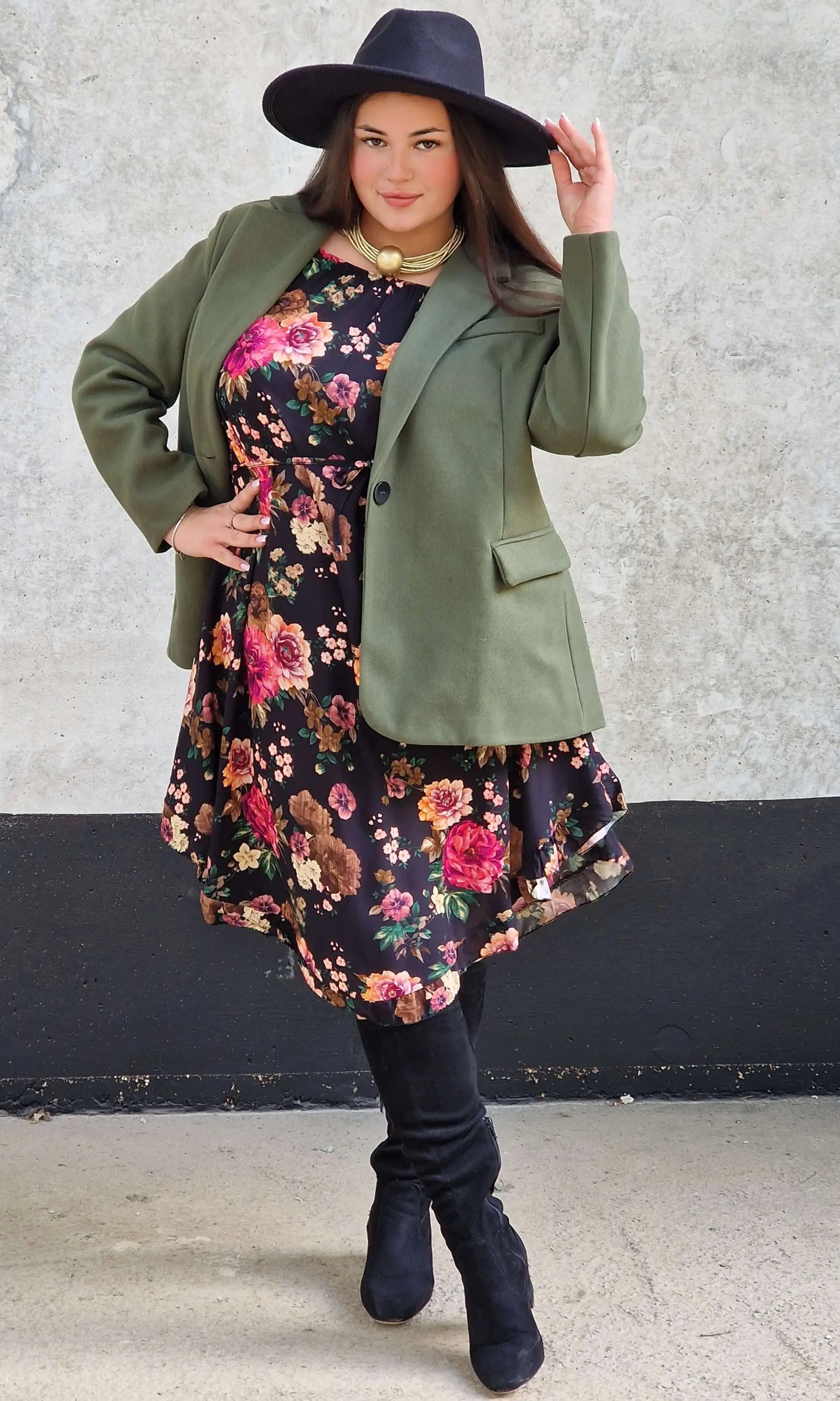 Sukienka hiszpanka Stylowa XL