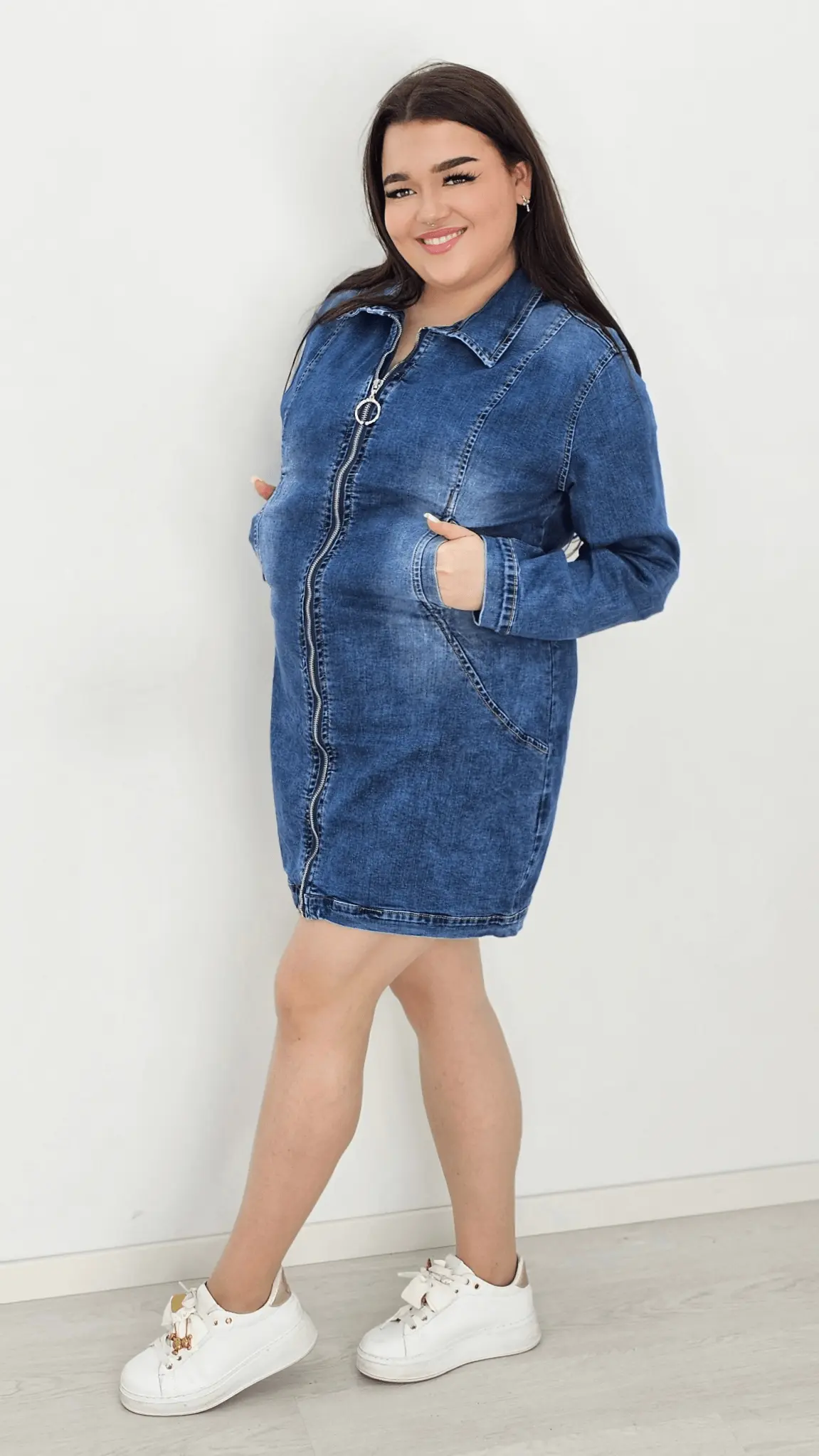 Sukienka jeansowa - rozmiary Stylowa XL