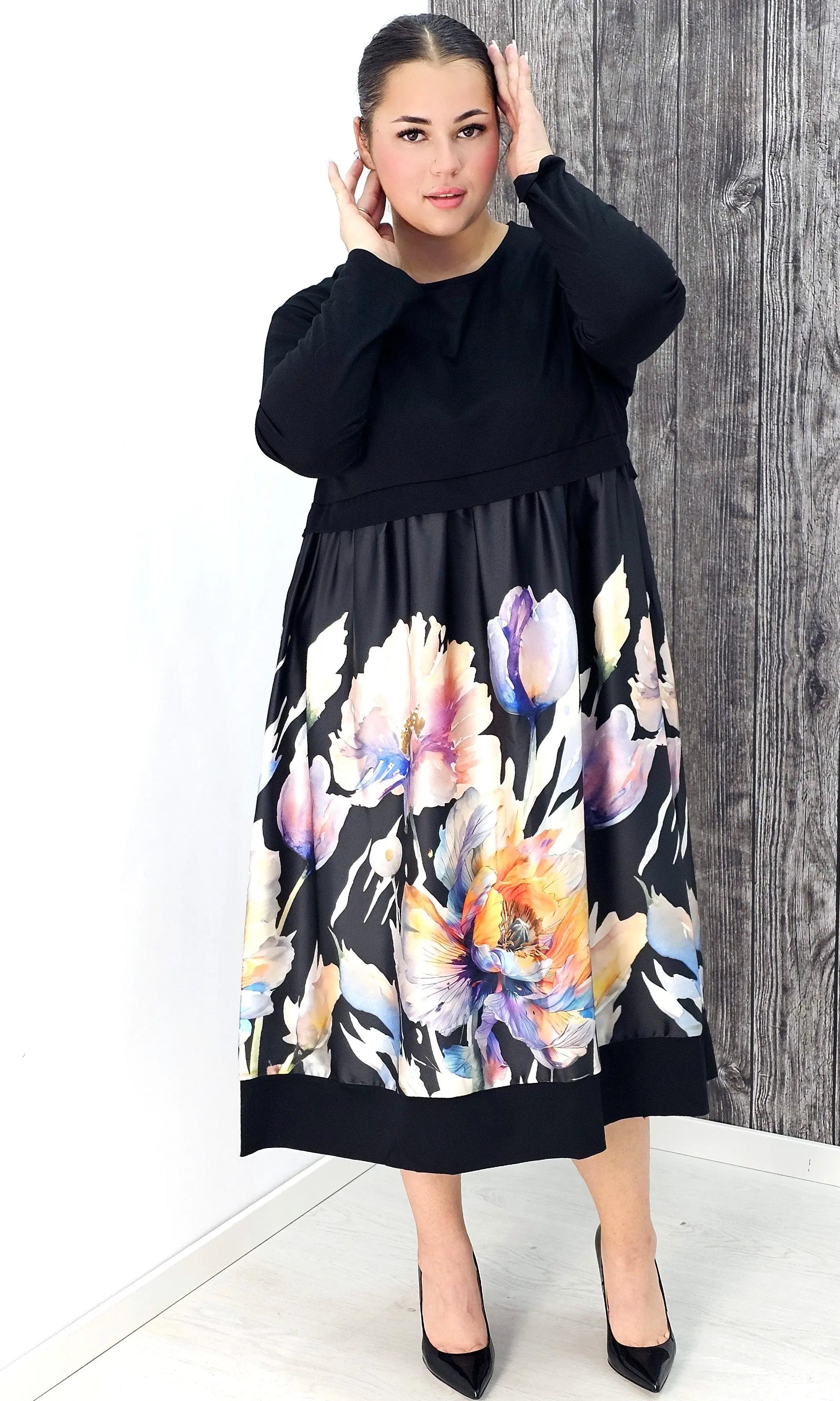 Sukienka midi plus size – elegancja, komfort i kobiecy styl w jednym Stylowa XL